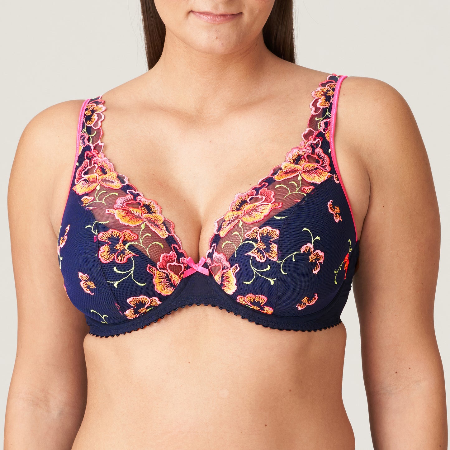 DEVDAHA Halb Unterlegter BH (Velvet Blue)