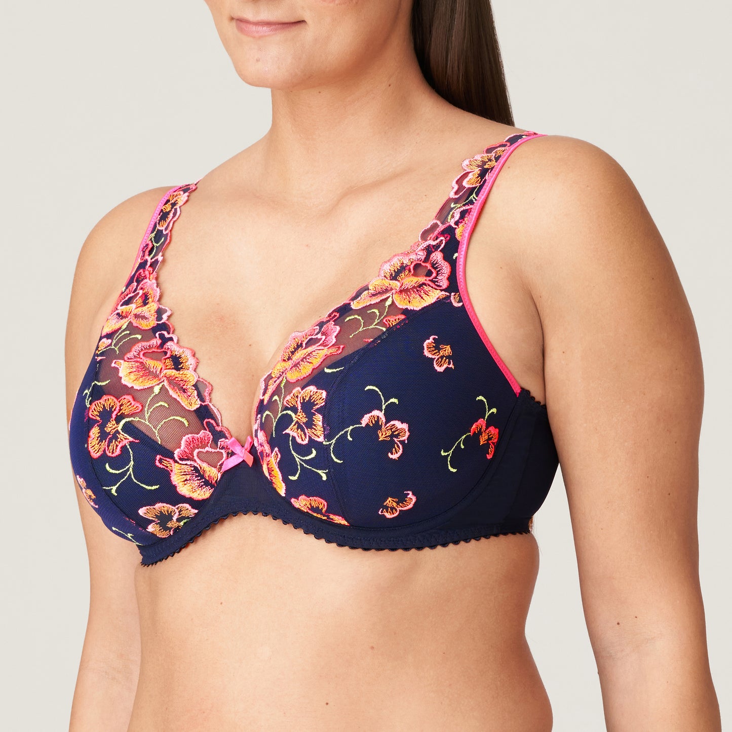 DEVDAHA Halb Unterlegter BH (Velvet Blue)
