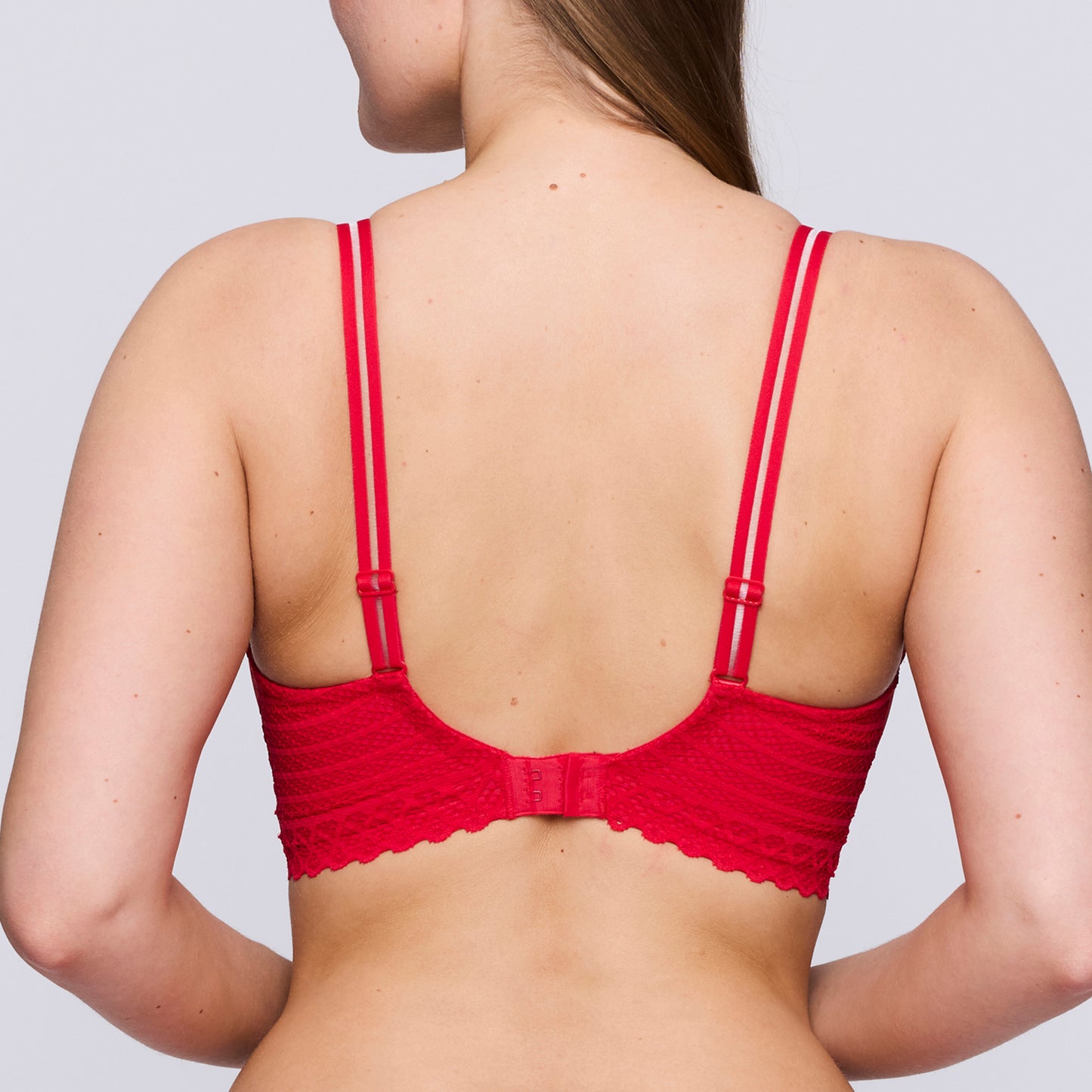 EAST END Herzform-BH (True Red)