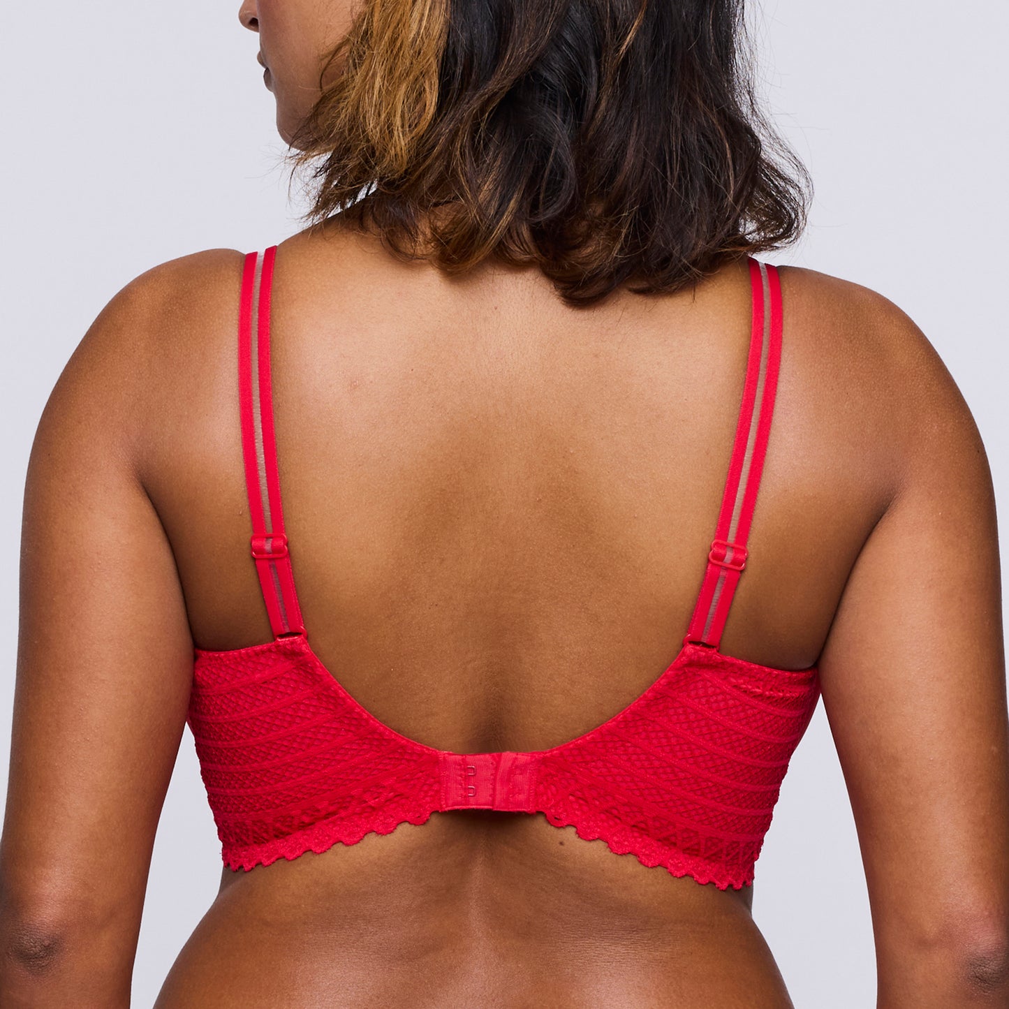 EAST END Balconette-BH (True Red)