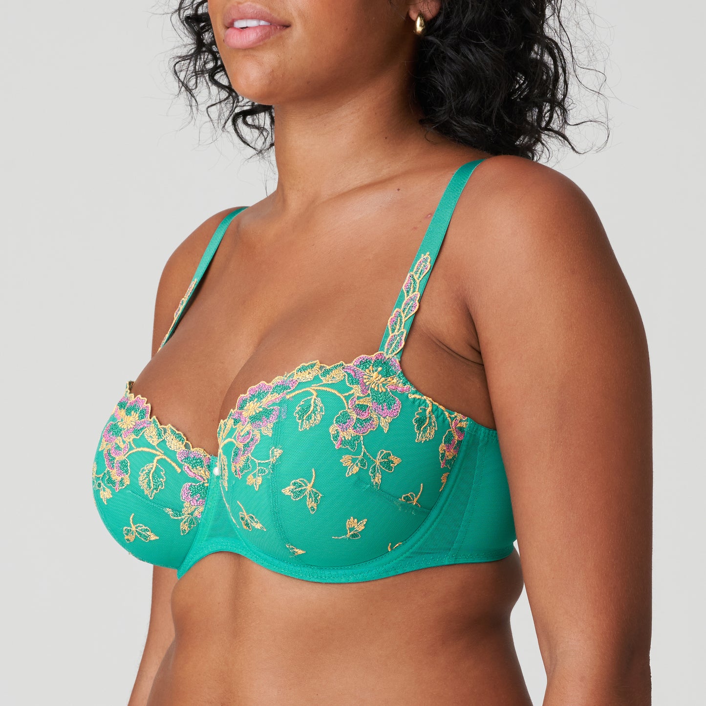 LENCA Balconette BH unterlegt (Sunny Teal)