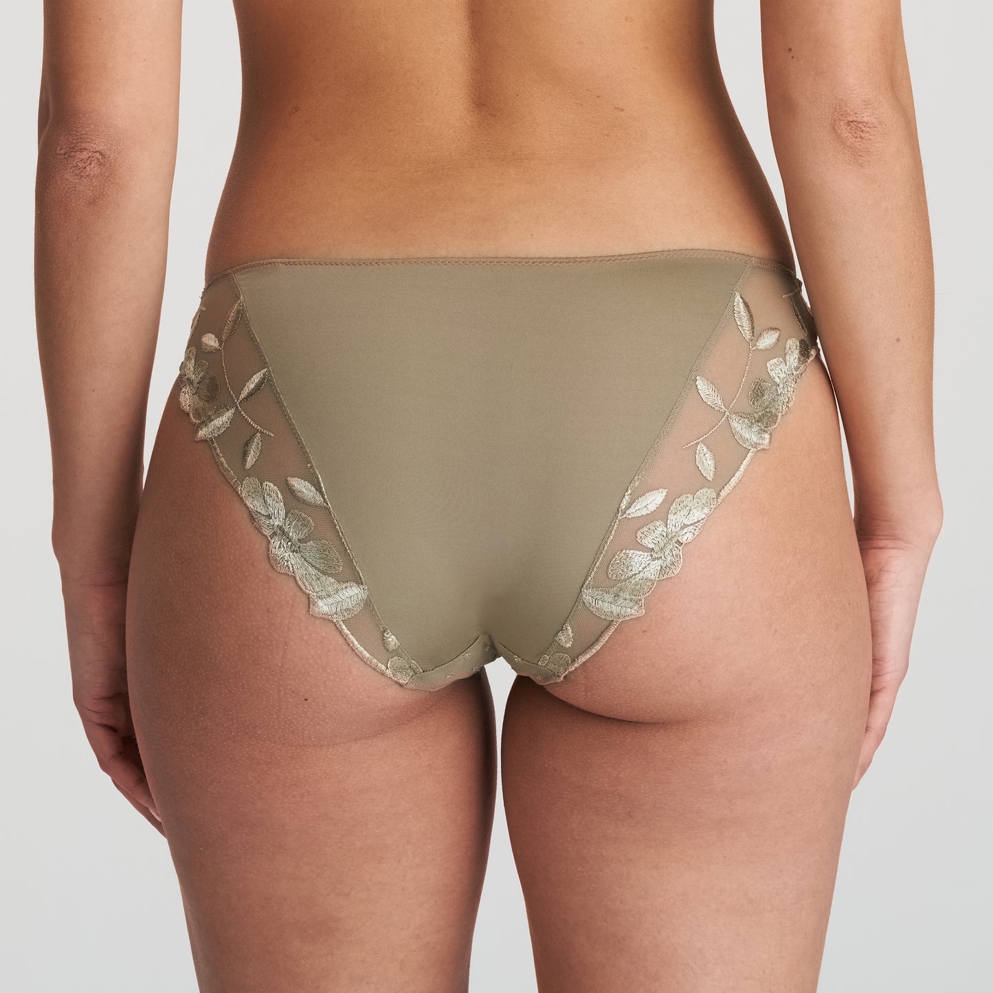 AGNES Italienischer Slip (Golden Olive)