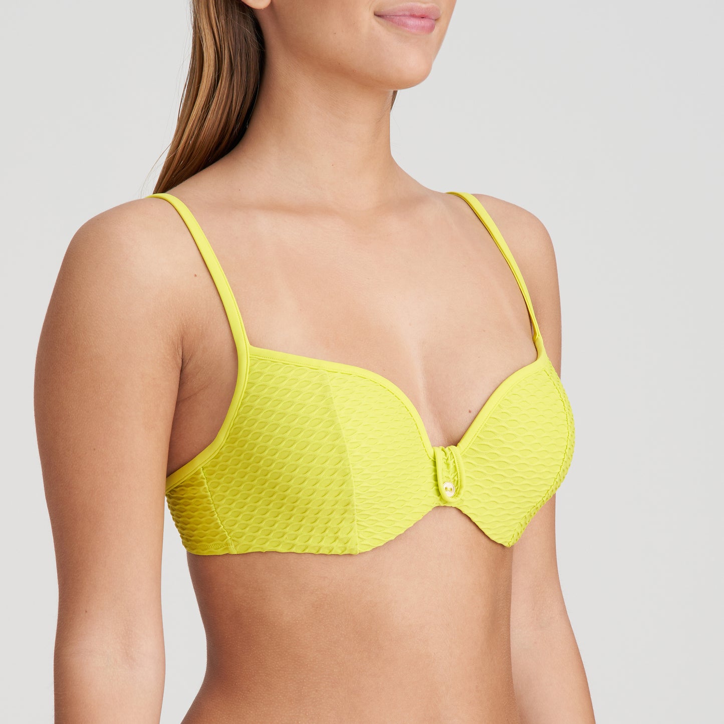 BRIGITTE Bikini Top Herzform Unterlegt (Suncoast)