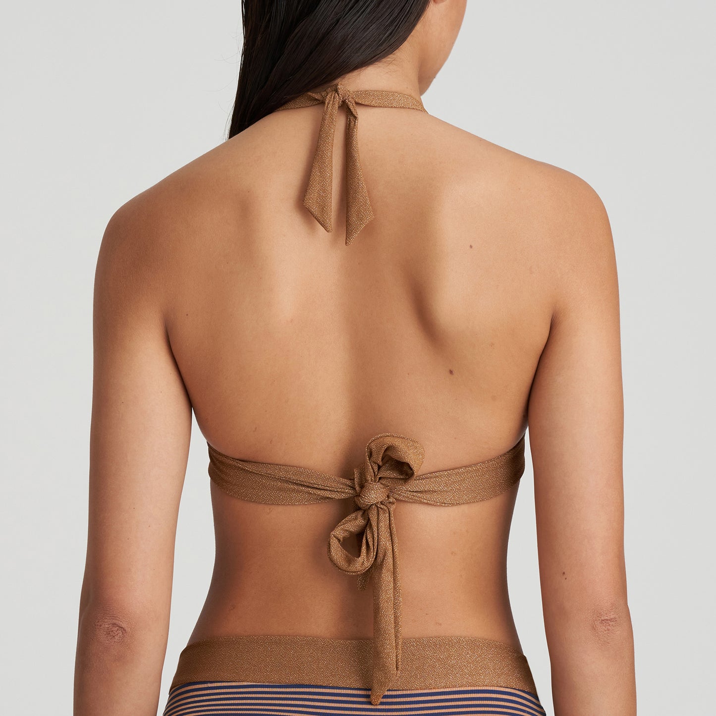 SATURNA Triangel Bikini Top Unterlegt (Ocean Bronze)