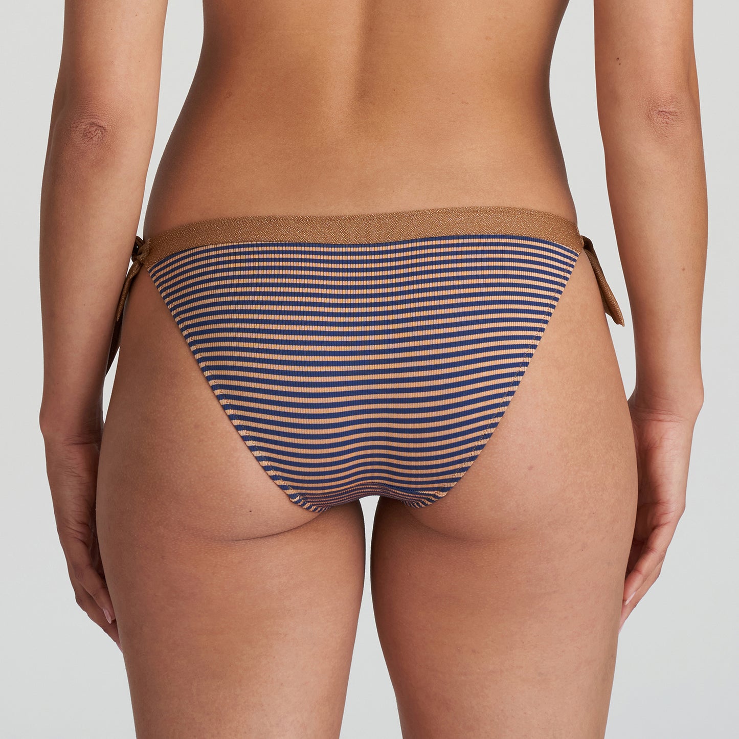 SATURNA Bikini Hüftslip mit Schnüren (Ocean Bronze)