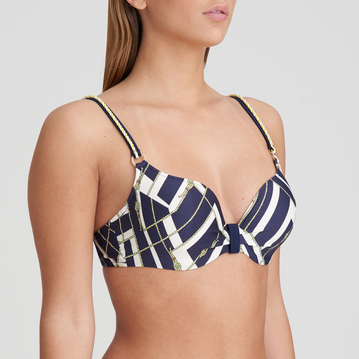SARANJI Herzform Bikini unterlegt (Majestic Blue)