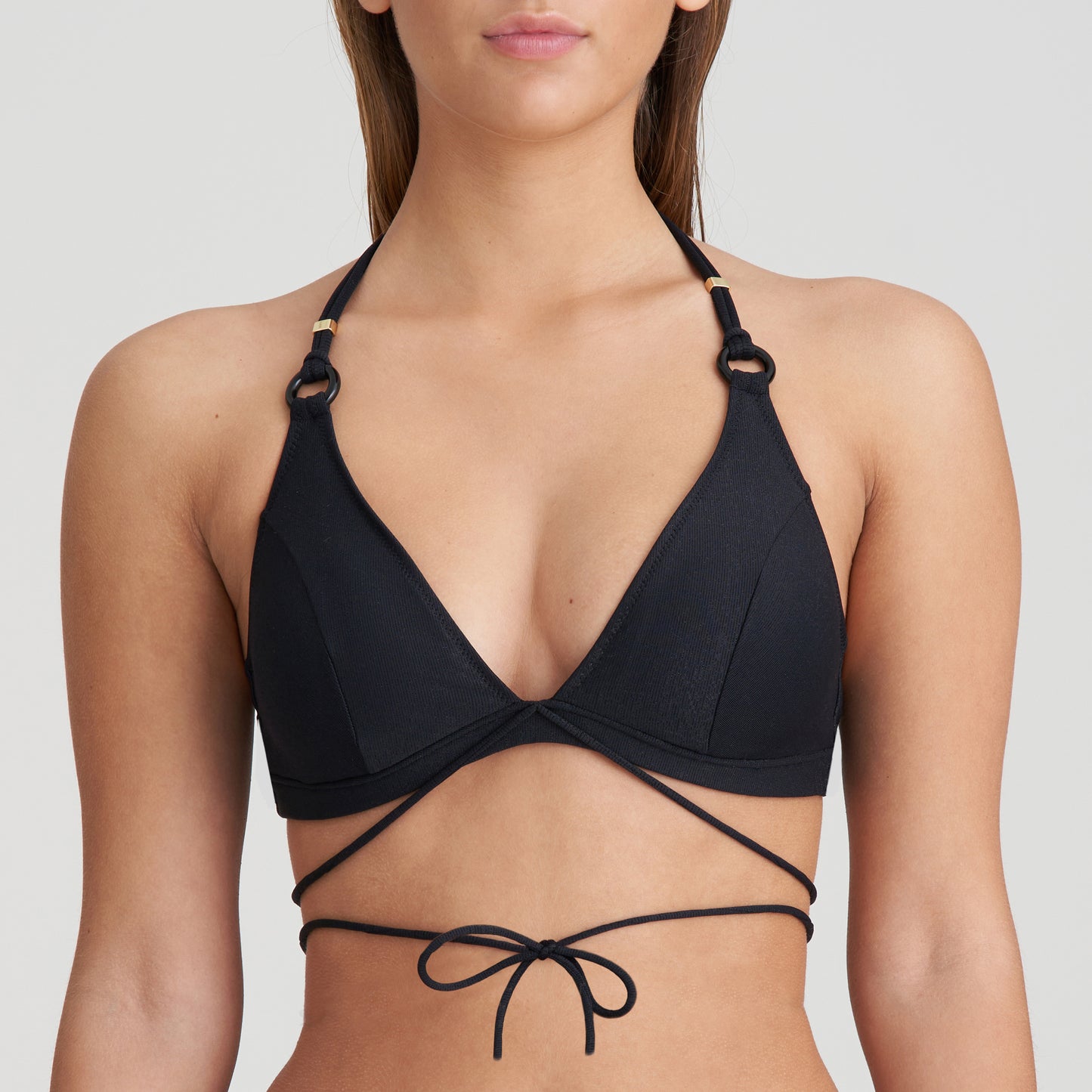 DAHU Triangel Bikini-Top (Schwarz)