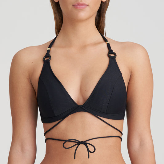 DAHU Triangel Bikini-Top (Schwarz)