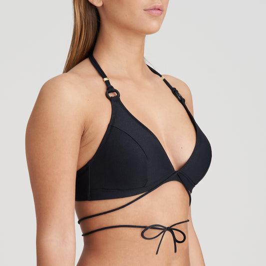 DAHU Triangel Bikini-Top (Schwarz)