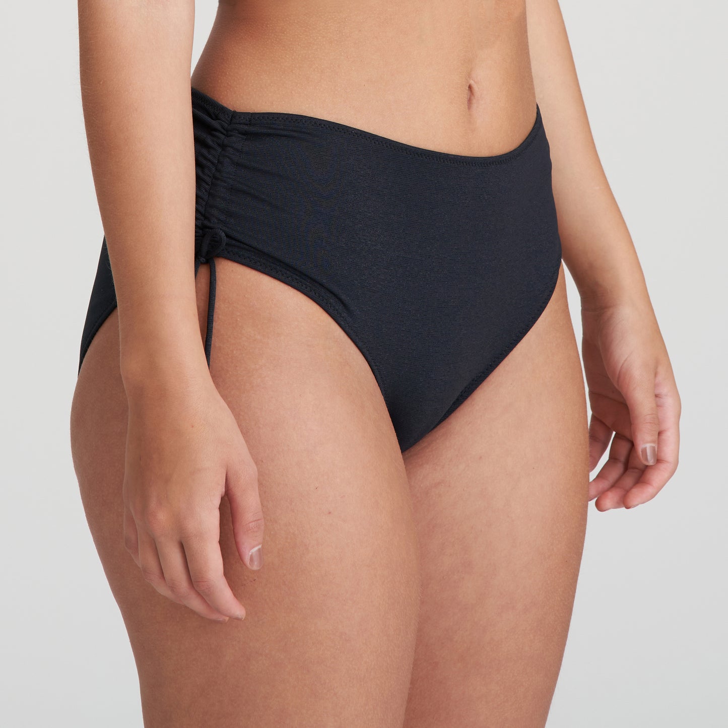 DAHU Bikini-Taillenslip (Schwarz)