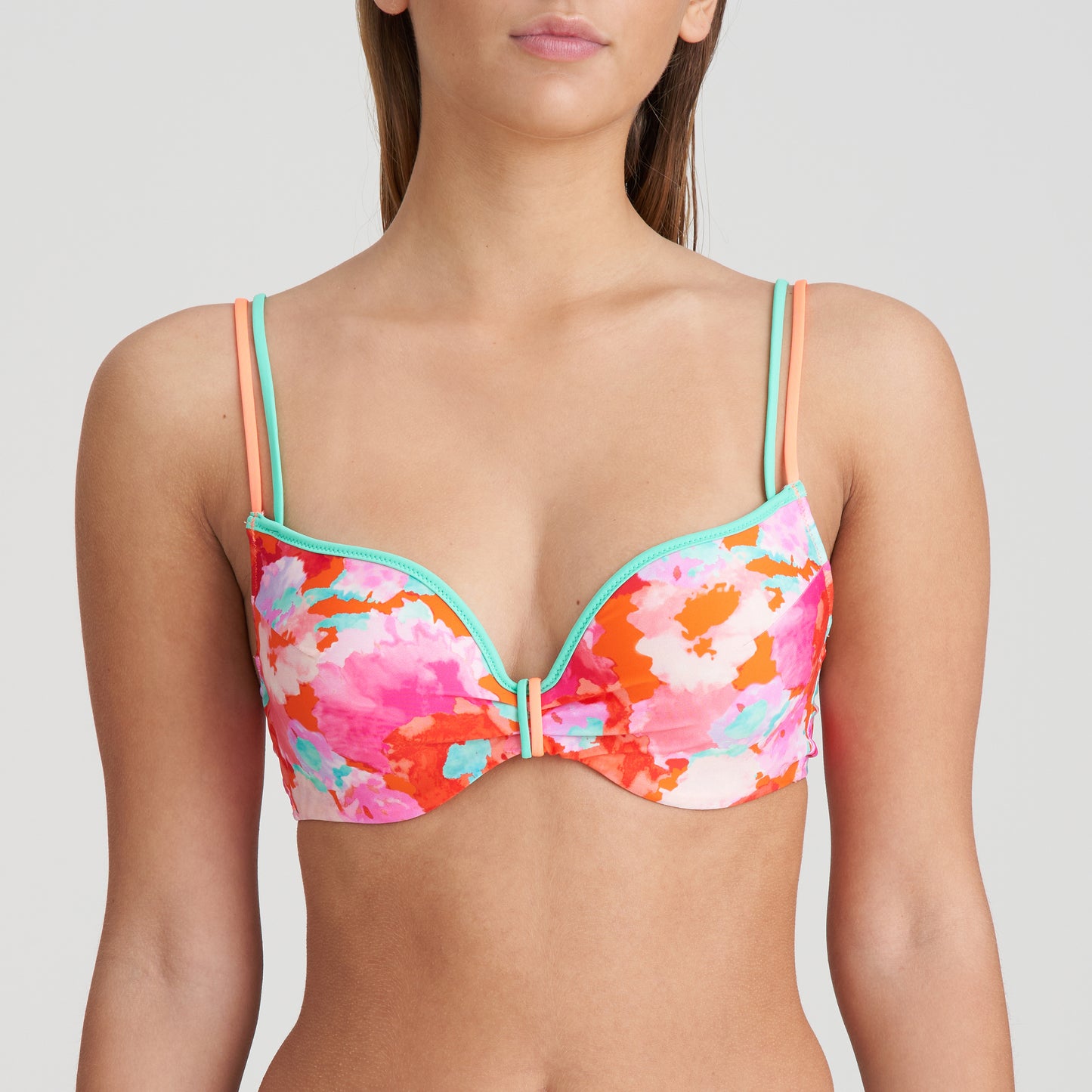 APOLLONIS Herzform Bikini unterlegt (Neon Sunset)