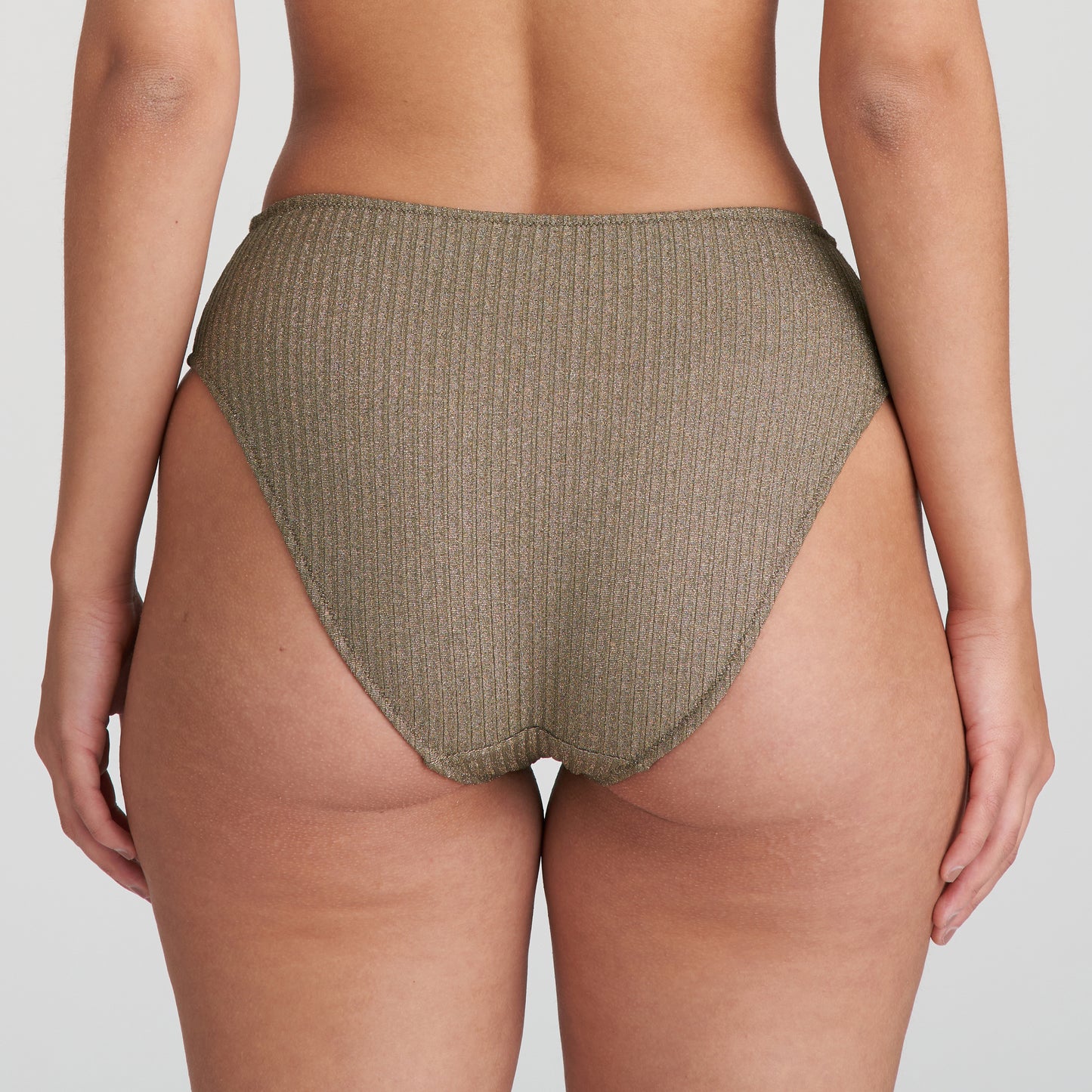 TINJIS Bikini Taillenslip (Golden Olive)