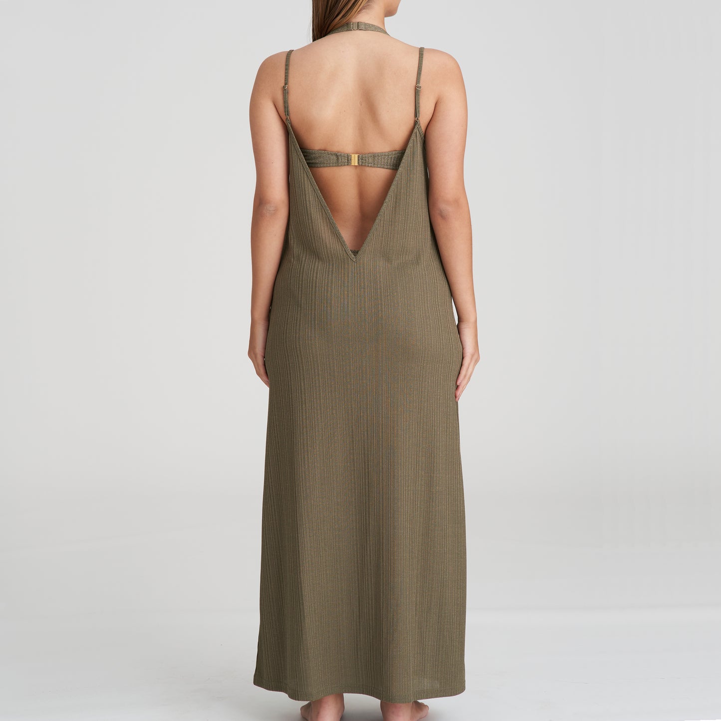 TINJIS Kleid (Golden Olive)