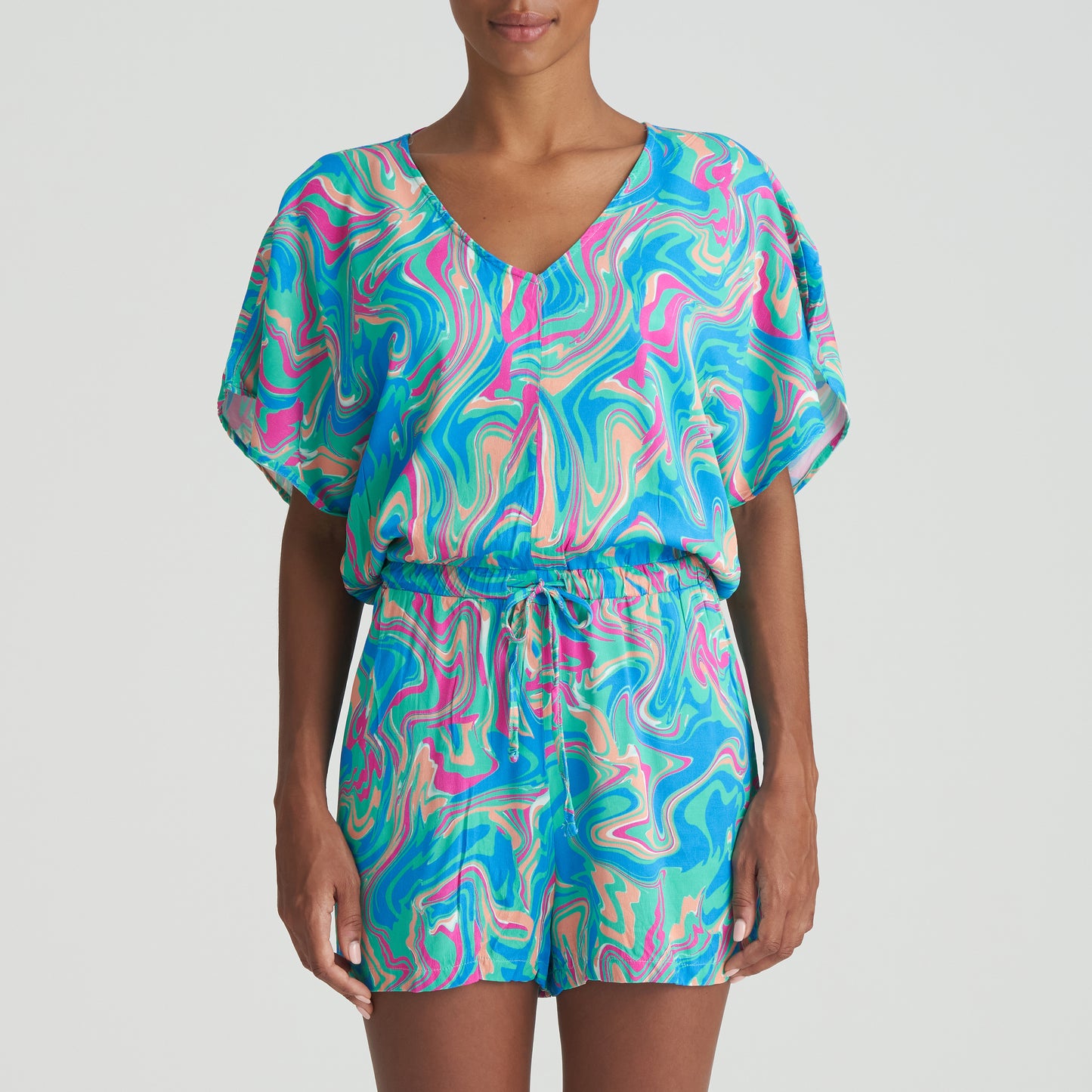 ARUBANI Jumpsuit (Ocean Swirl)