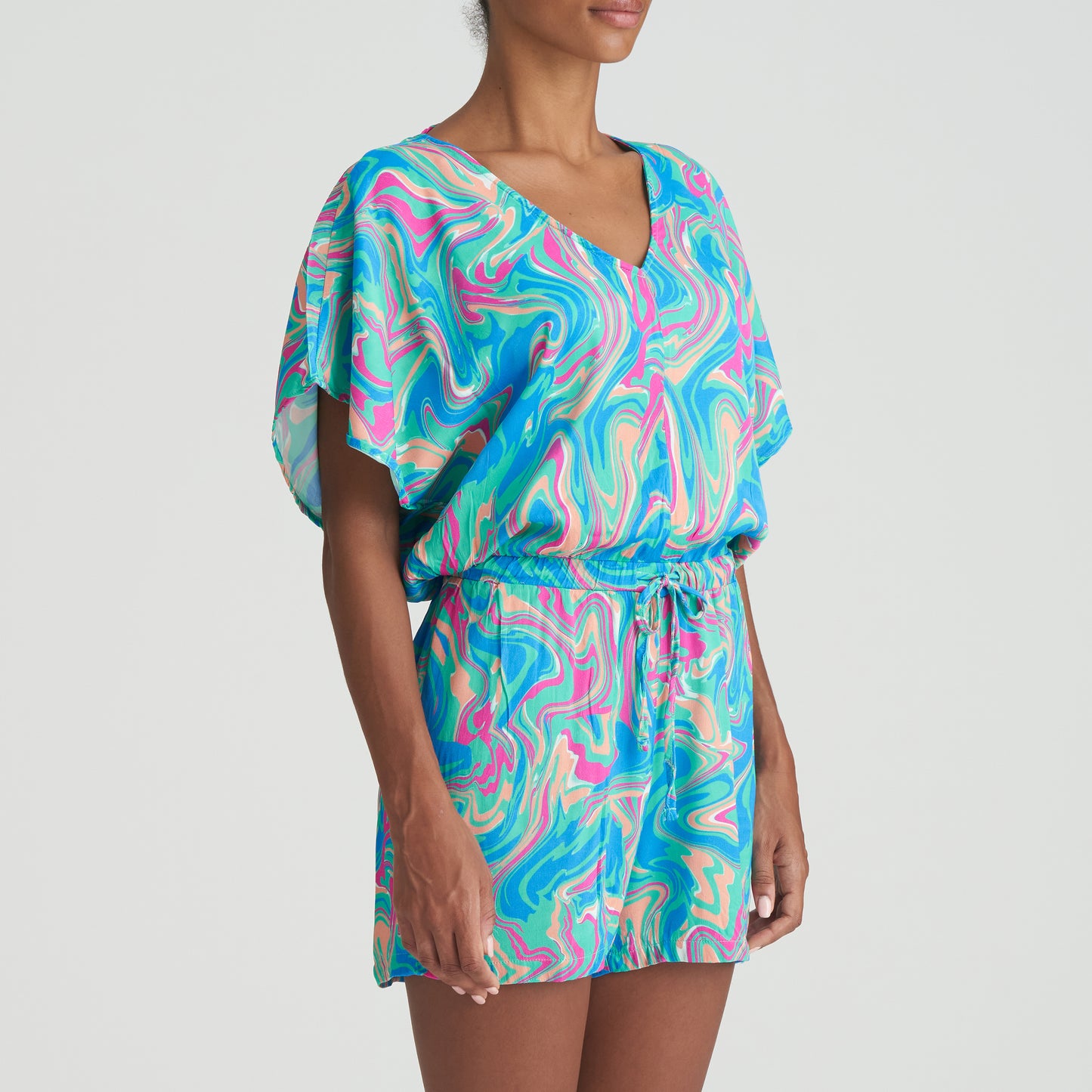 ARUBANI Jumpsuit (Ocean Swirl)