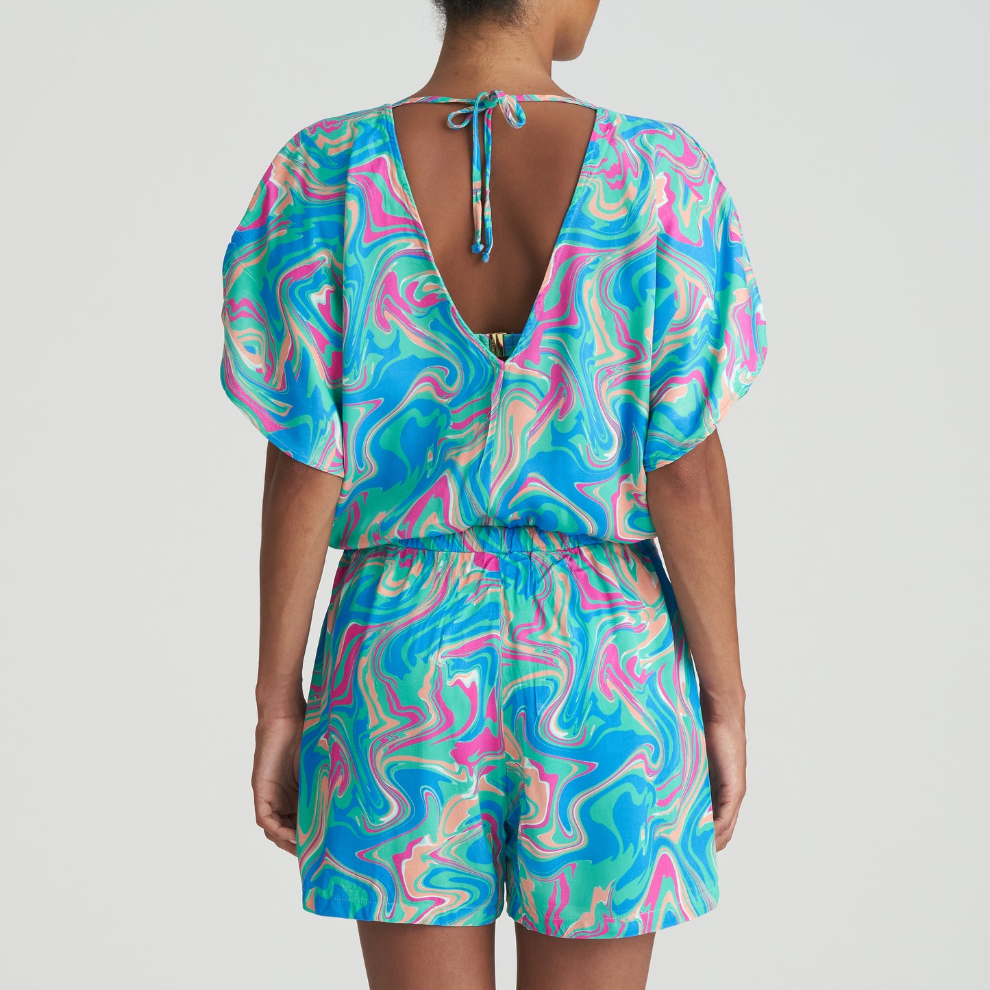 ARUBANI Jumpsuit (Ocean Swirl)