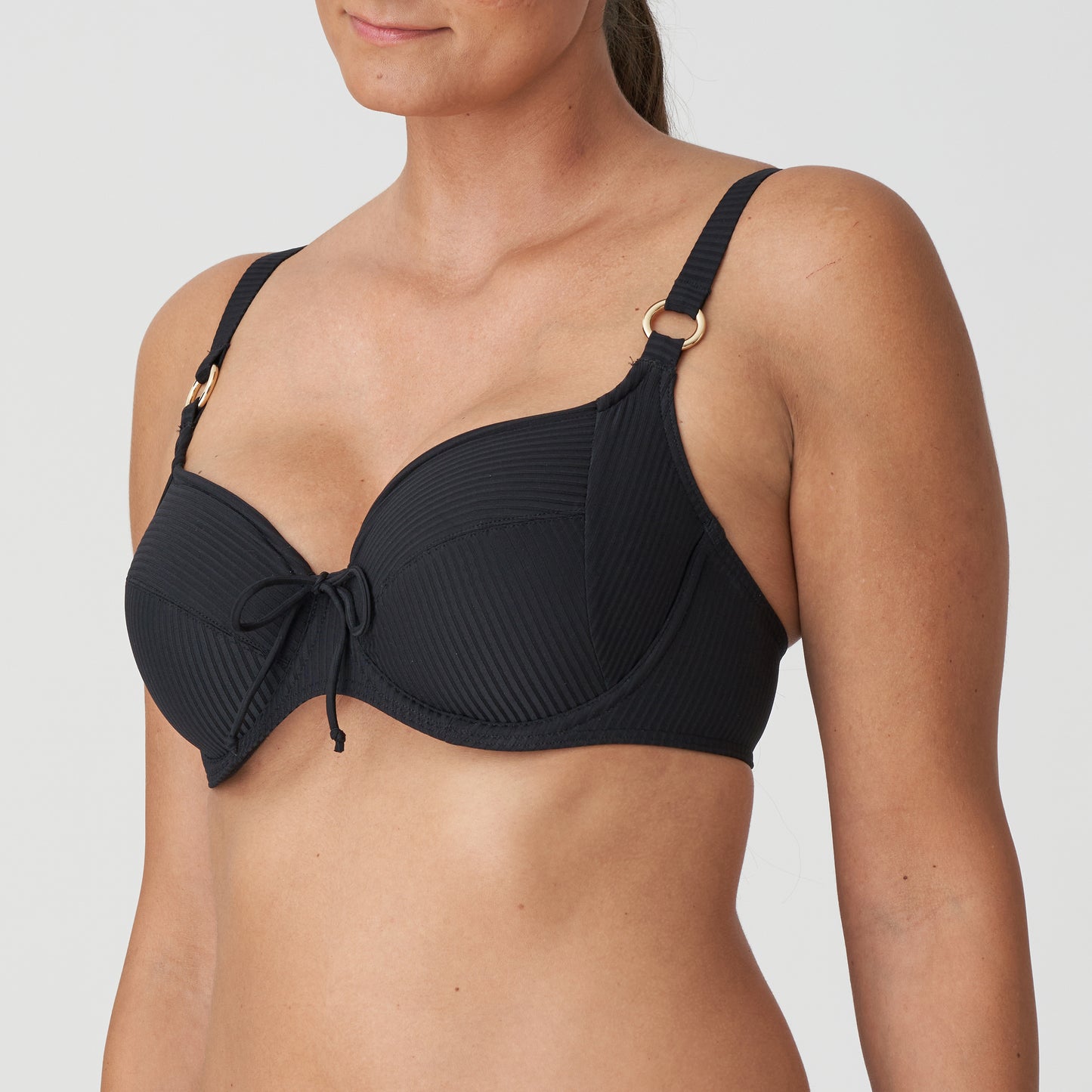 SAHARA Vollschalen Bikini Top (Schwarz)