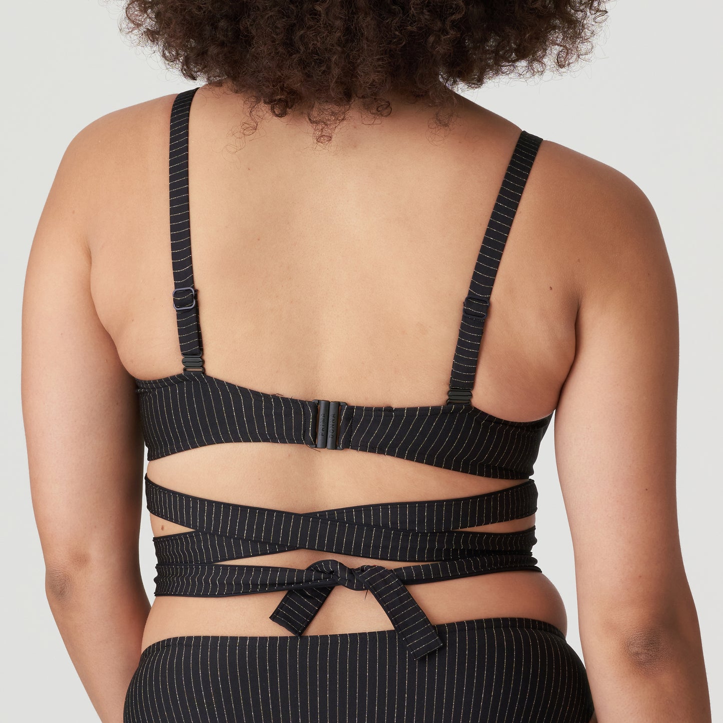 SOLTA Unterlegter Bikini Balconette (Schwarz)