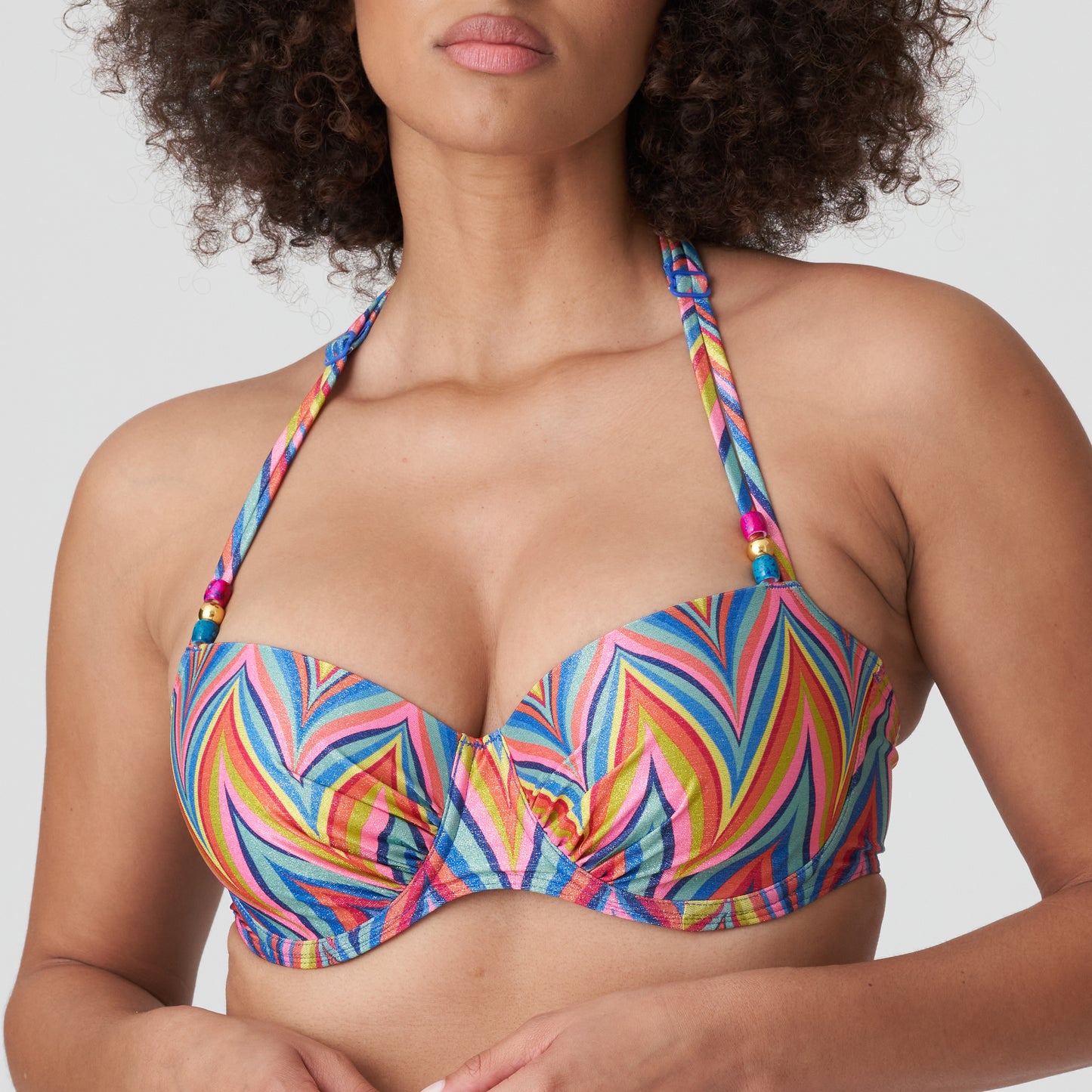 KEA Unterlegter Bikini Balconette (Rainbow Paradise)