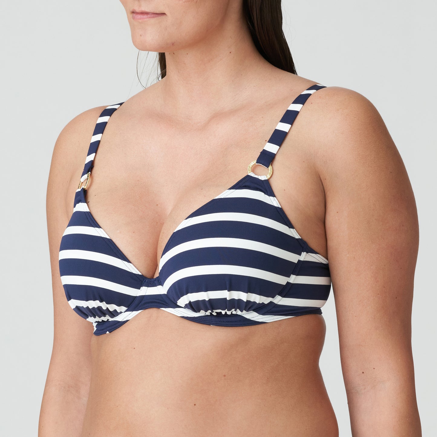 NAYARIT Bikini halbunterlegt (Water Blue)