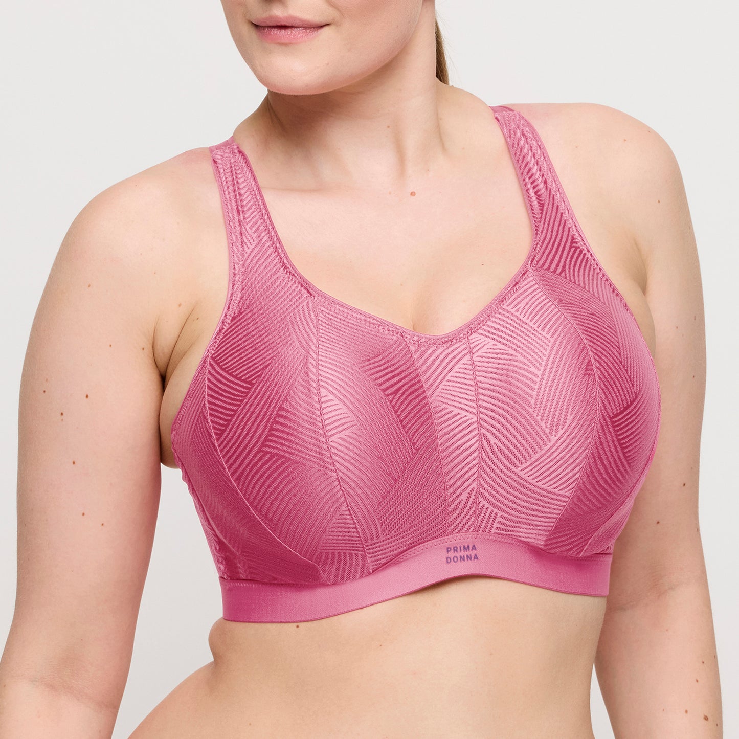 THE GAME Sport-BH unterlegt (Orchid Pink)