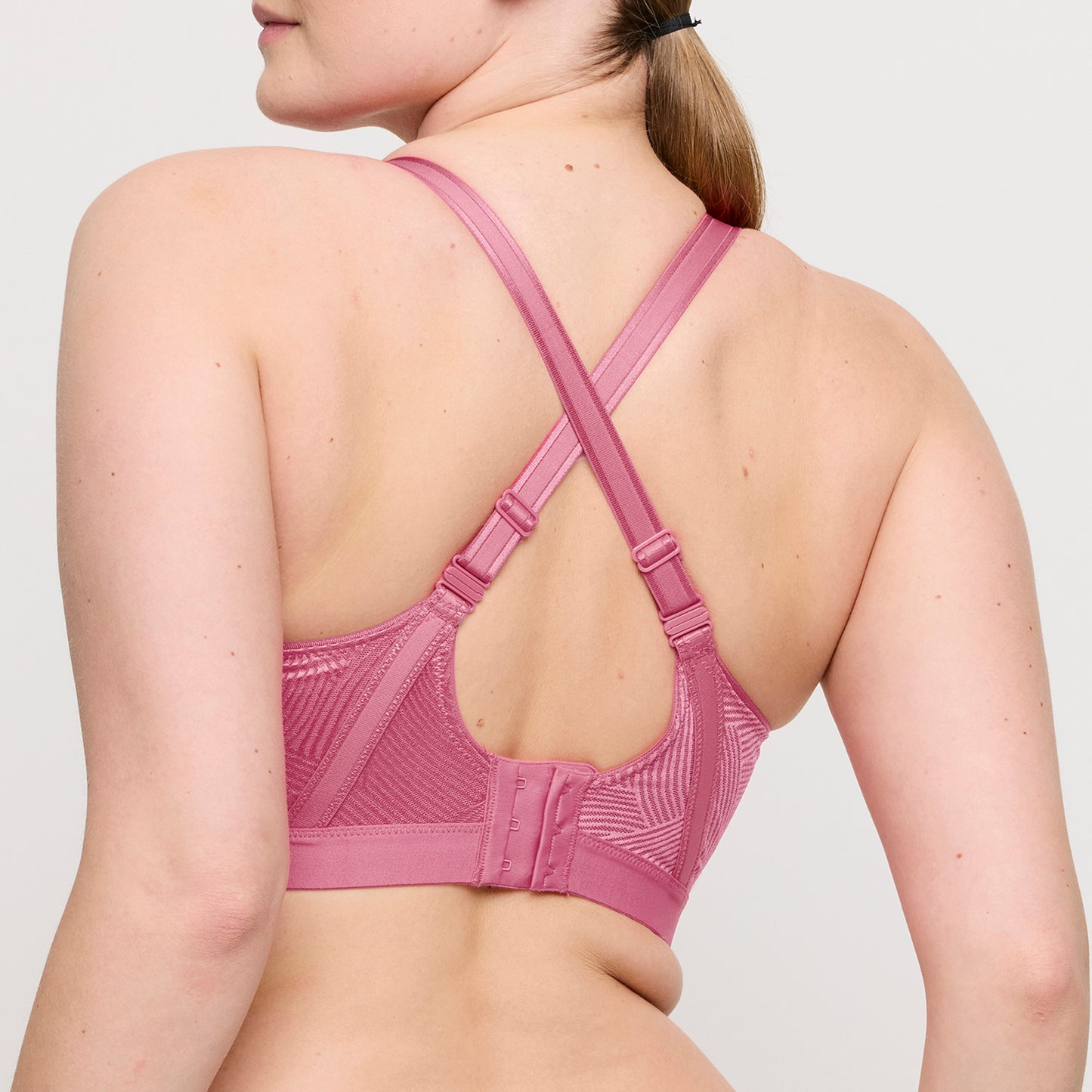 THE GAME Sport-BH unterlegt (Orchid Pink)