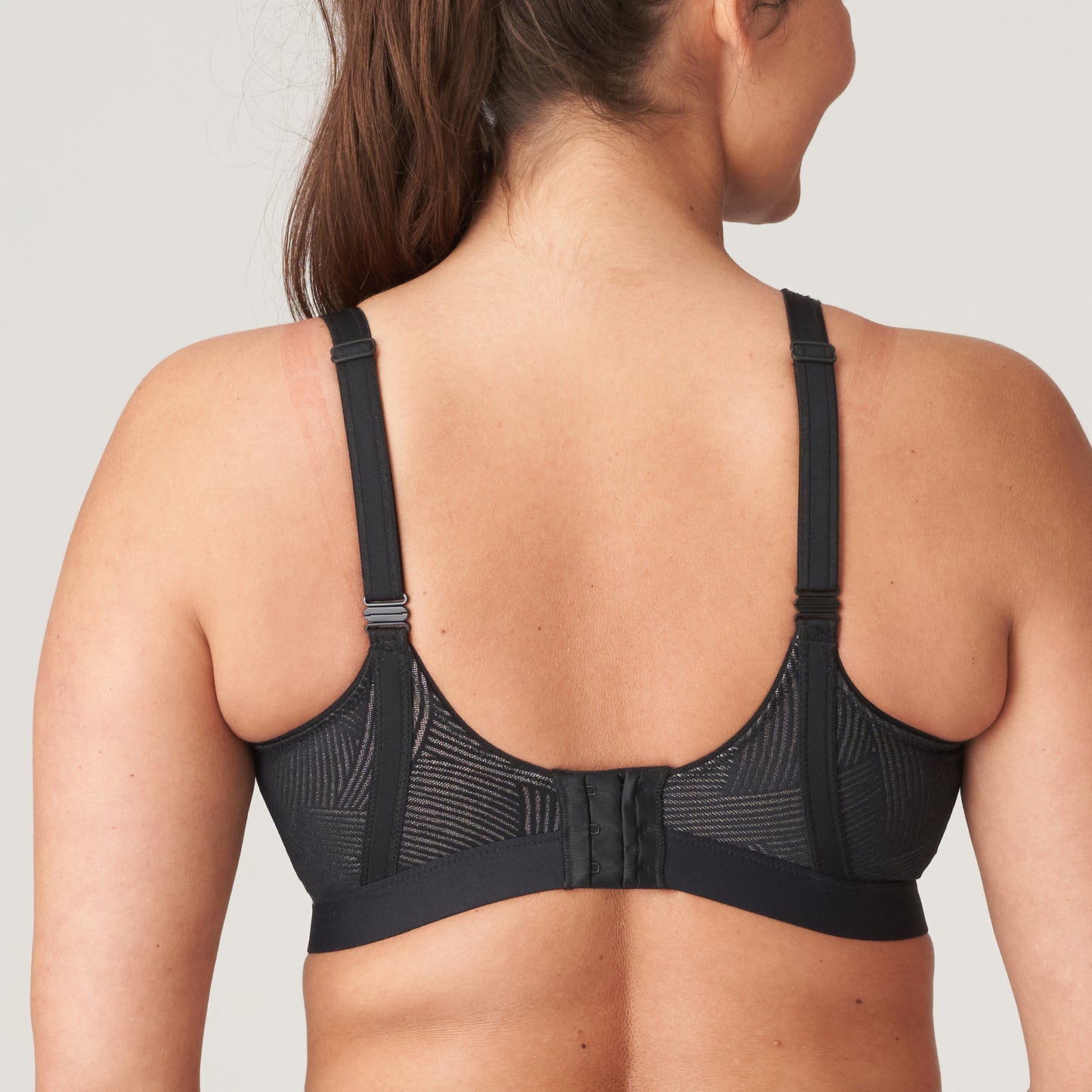 THE GAME Sport BH unterlegt (Schwarz)