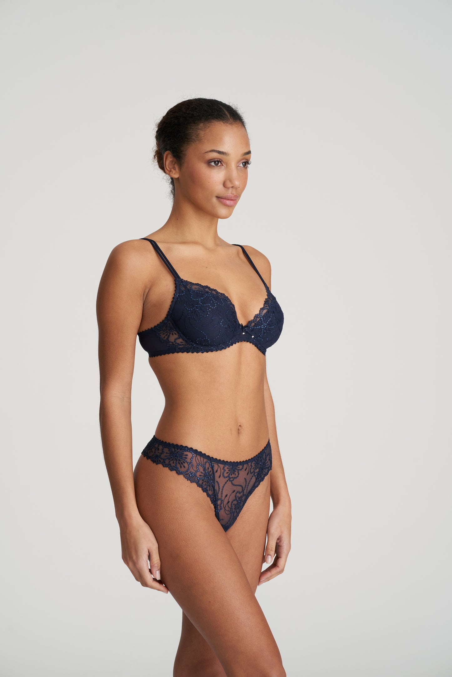 JANE Push-up BH (Velvet Blue)