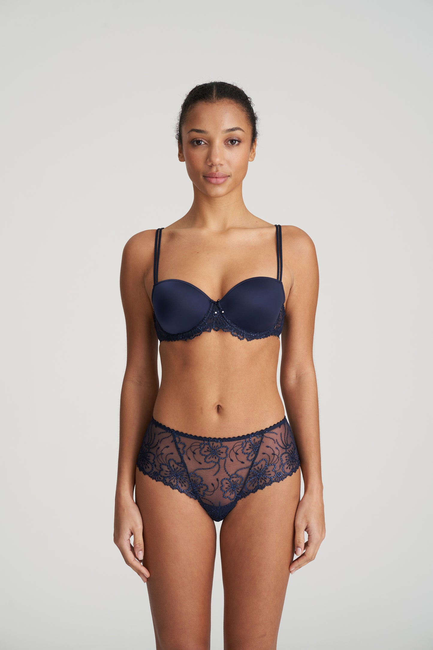 JANE Unterlegter BH (Velvet Blue)