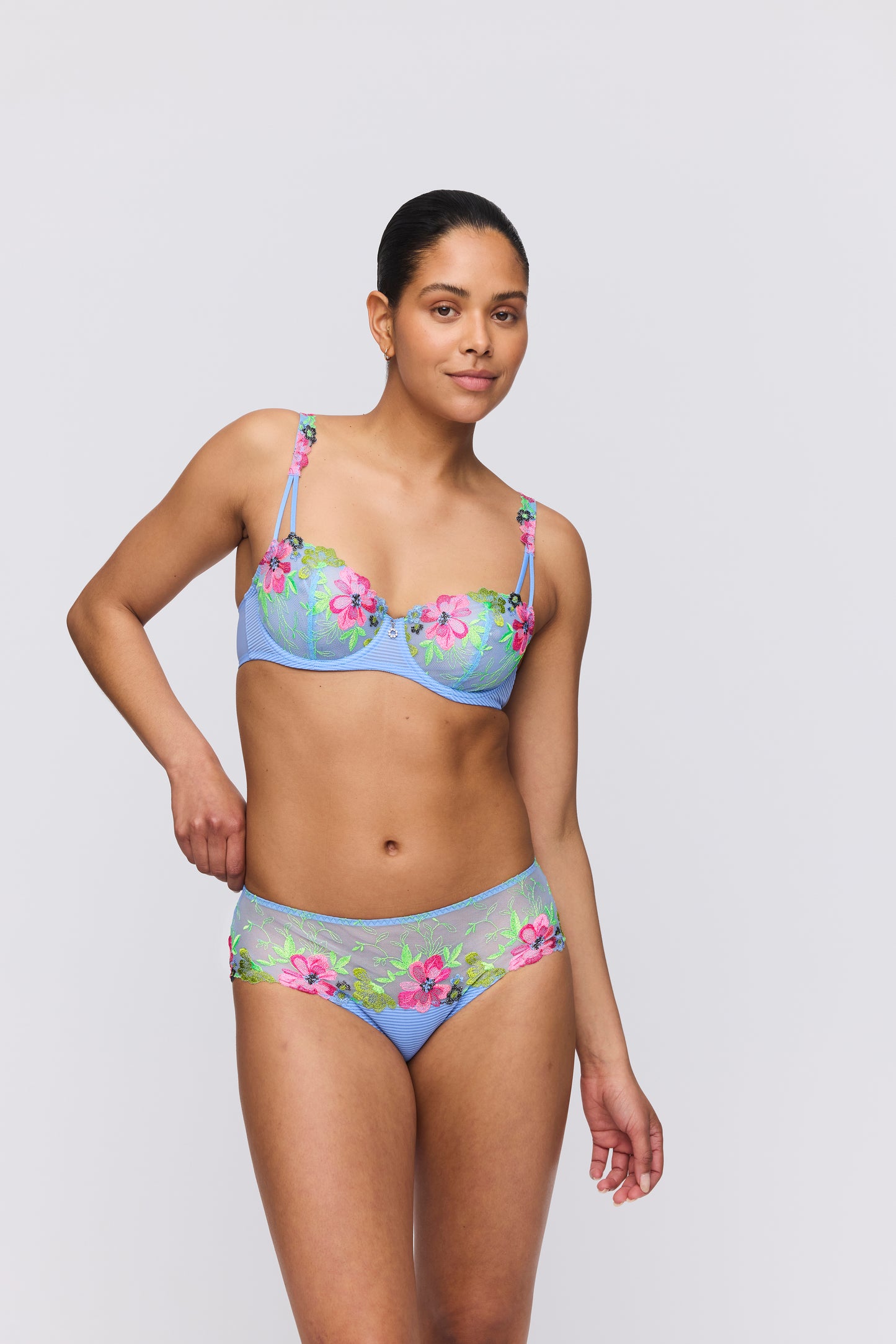 ODILLY Balconette-BH (Santorini Blue)