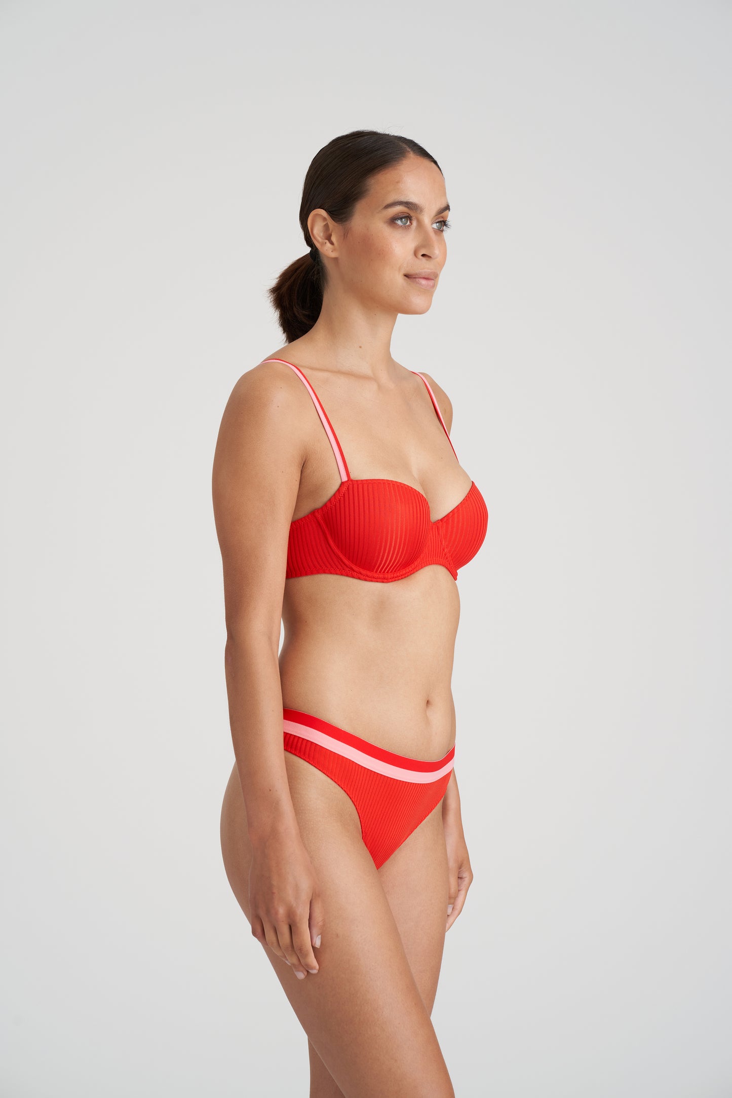 JUDE Unterlegter BH Balconette (Rouge)