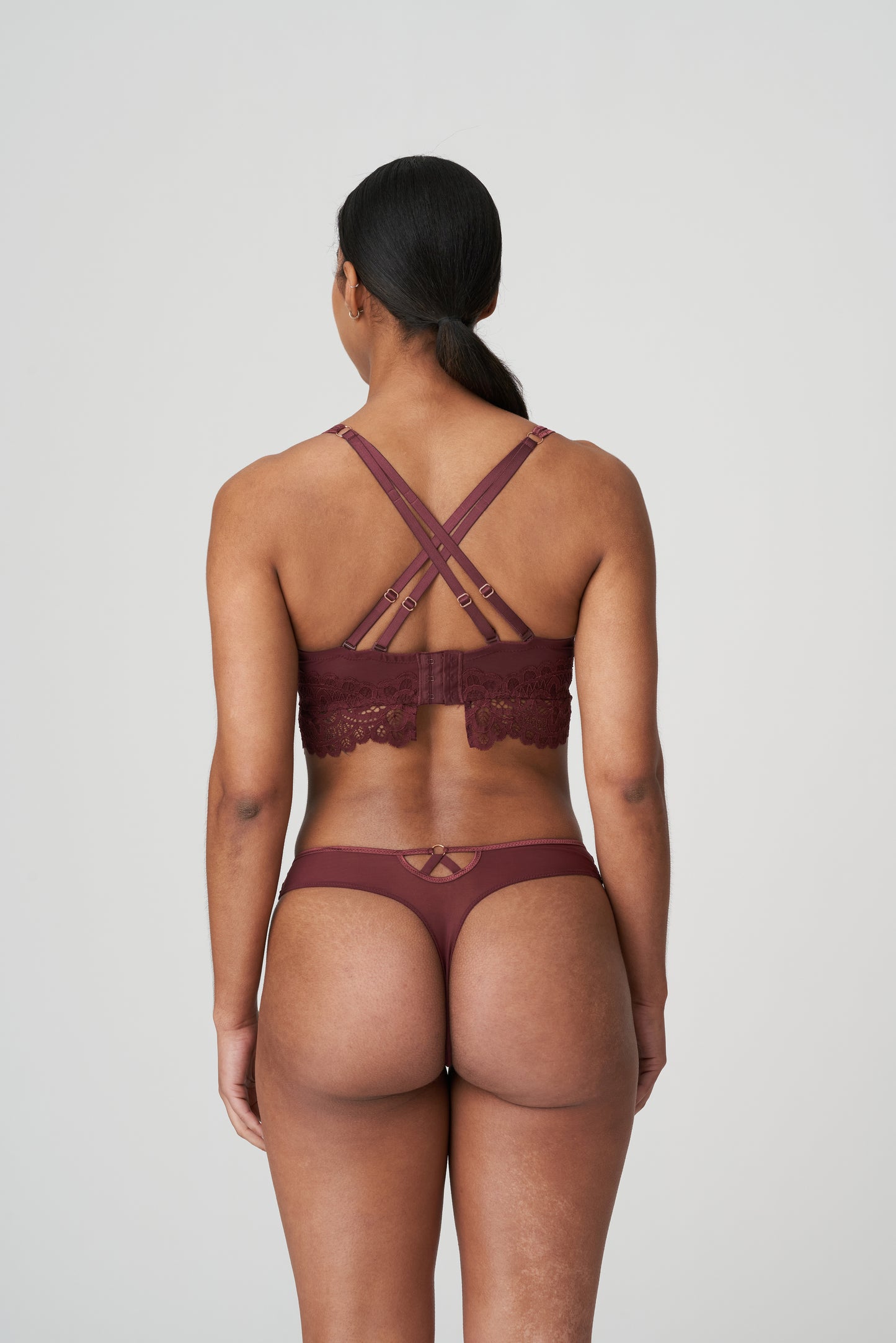 FIRST NIGHT Bralette BH (Merlot)