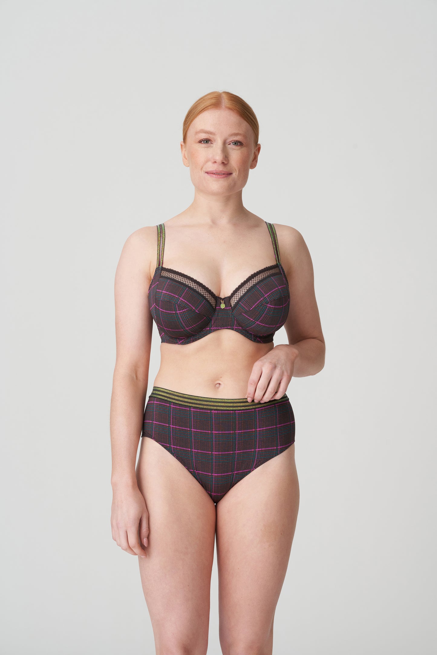 PRINCES BAY Vollschalen BH (Italian Check)