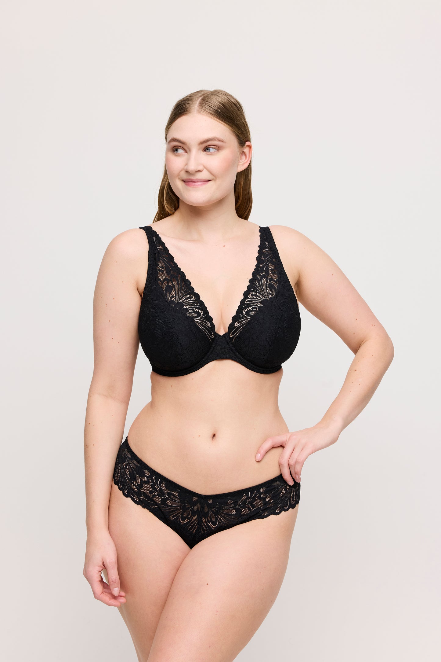 RUPI BH Tiefdekoll (Schwarz) 65E