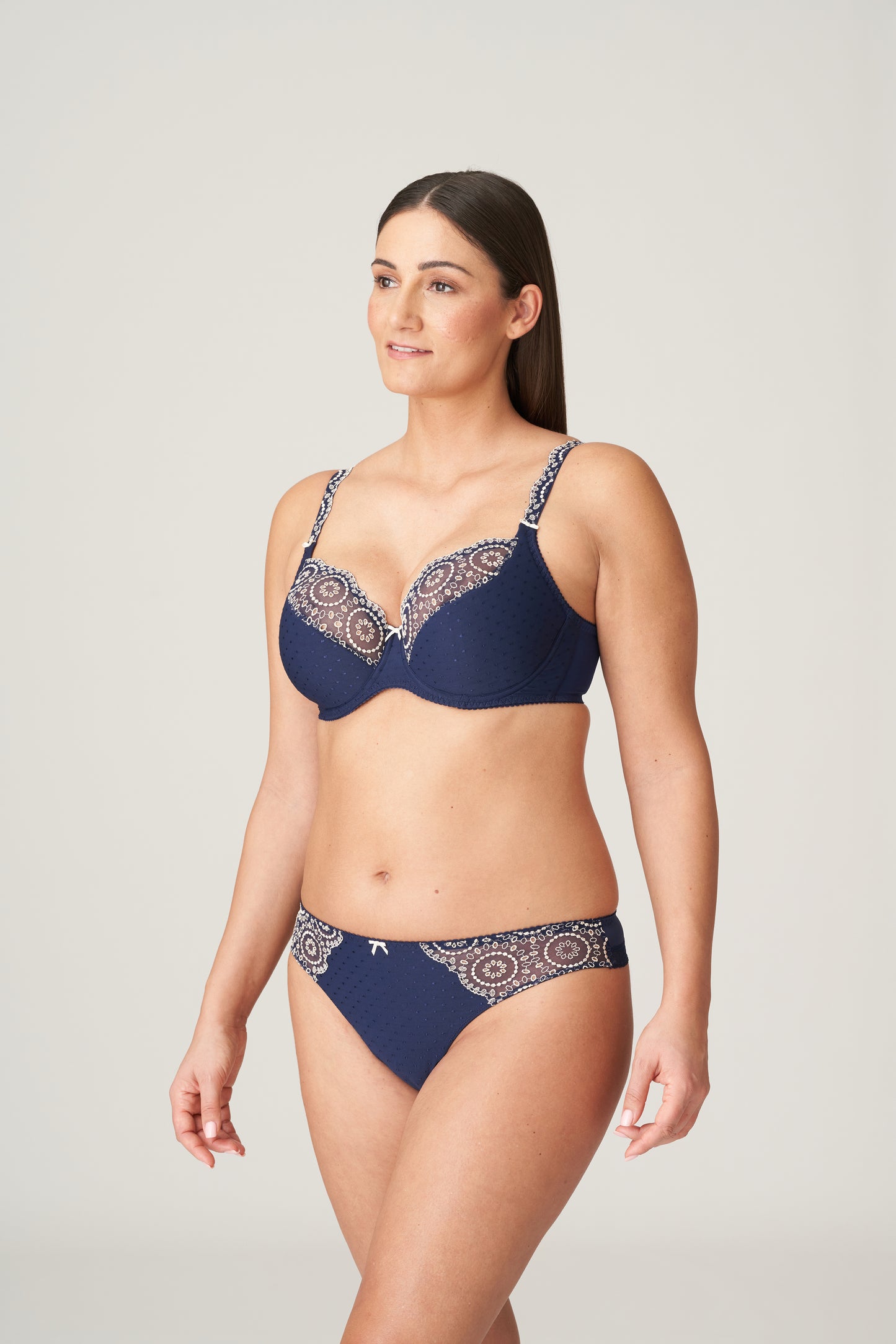 OSINO Balconette BH Tulpenschnitt (Saphir Blau)