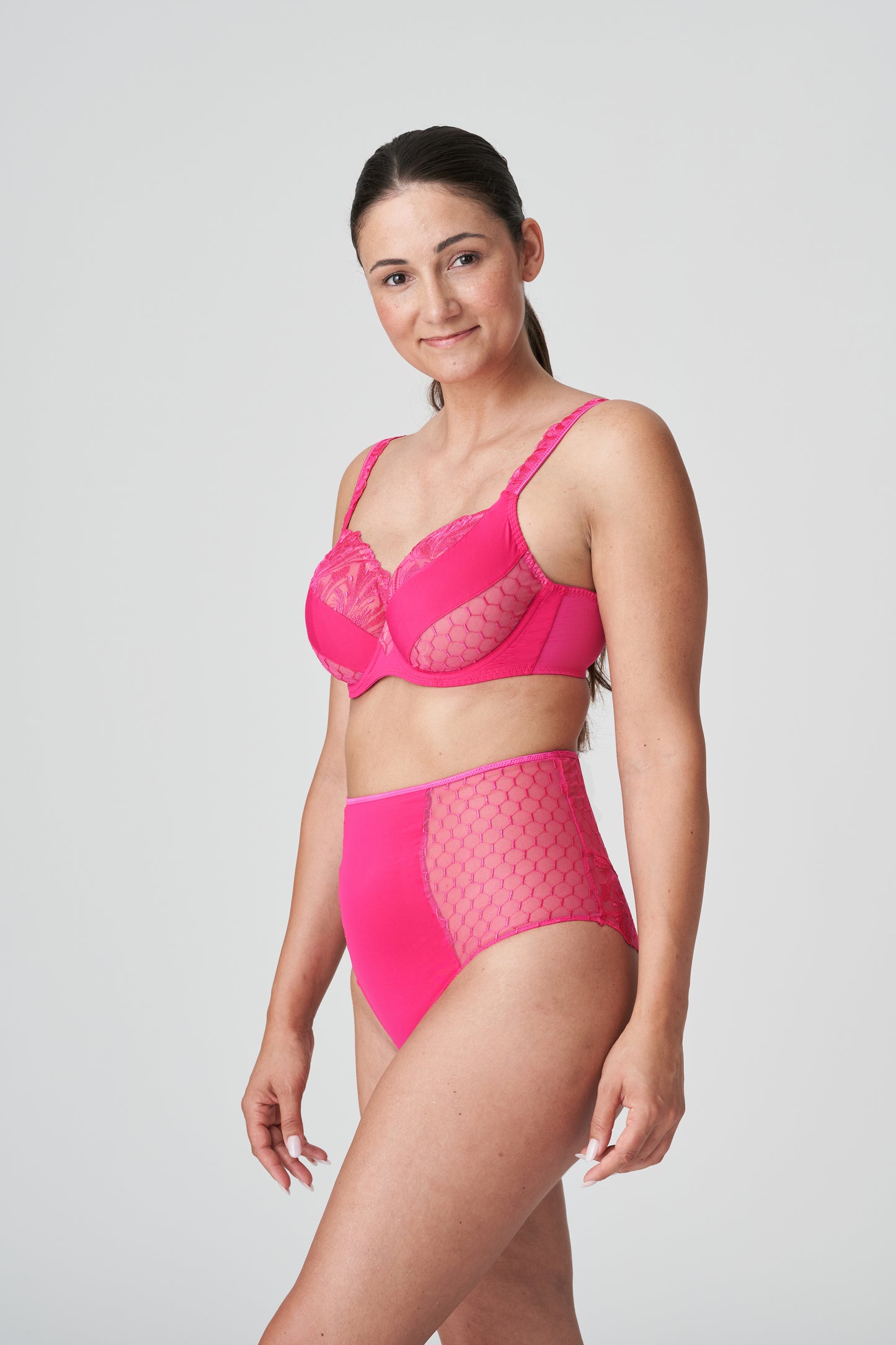 DISAH Balconette BH Tulpenschnitt (Electric Pink)