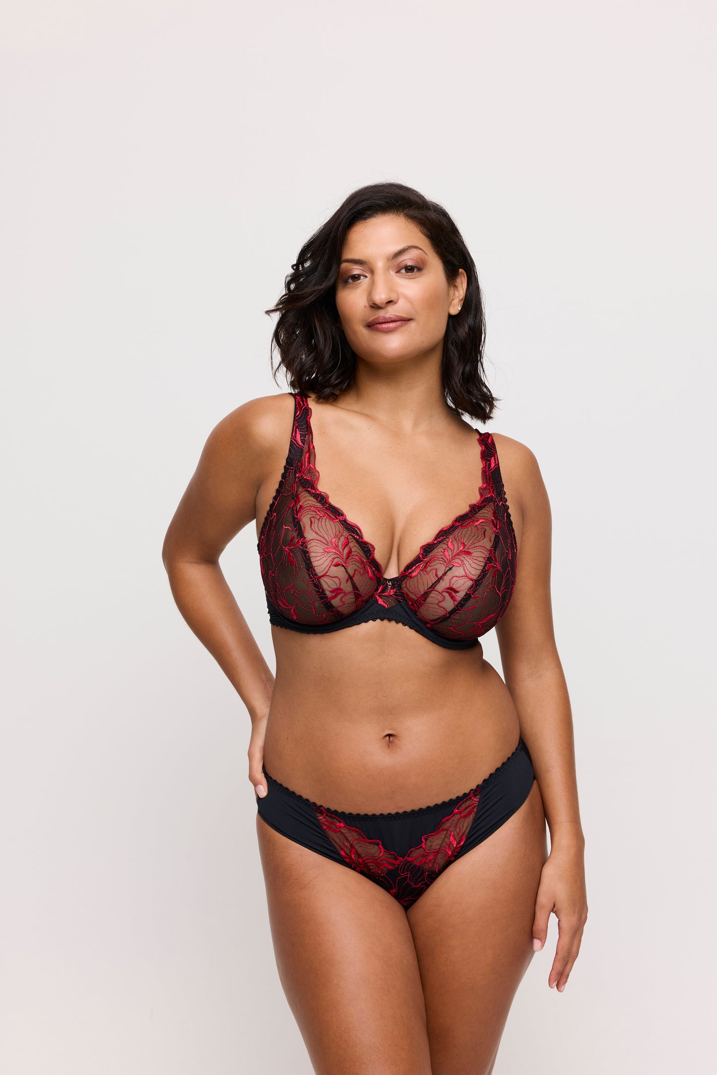 SPRINGDALE BH Tiefdekoll (Black Rose) 70D