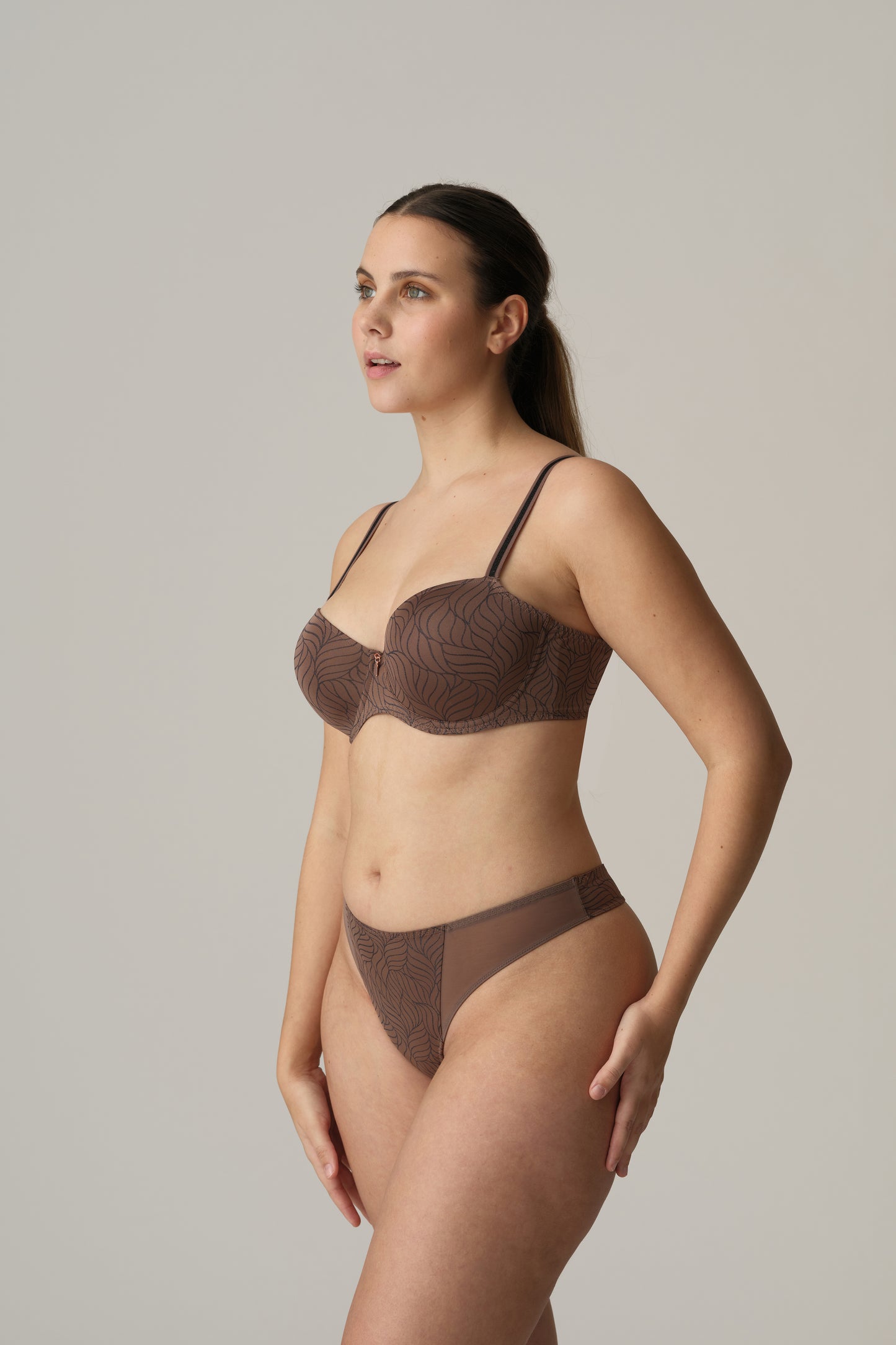 AJUSCO Push-up-BH unterlegt (Caribe Taupe)