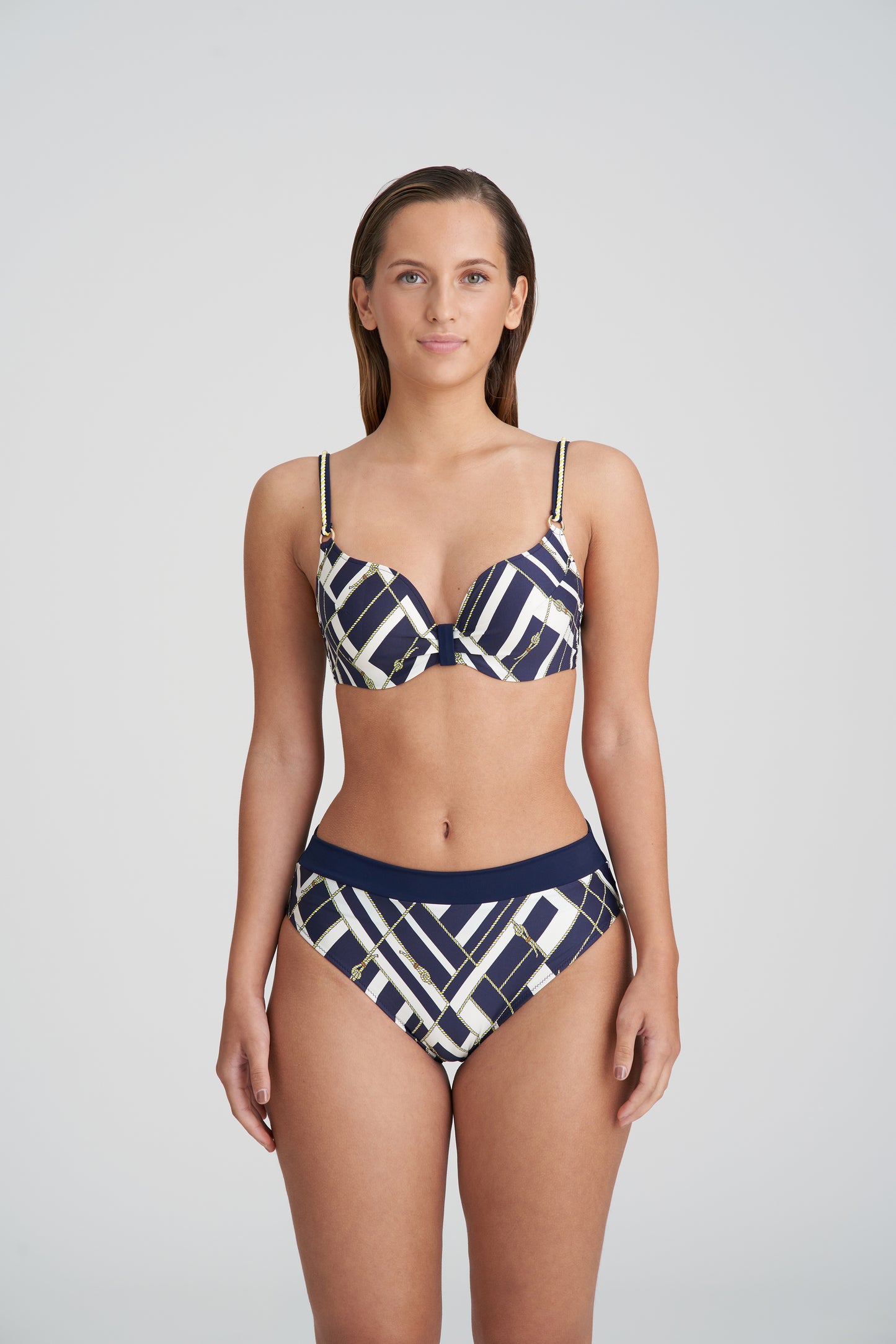 SARANJI Herzform Bikini unterlegt (Majestic Blue)