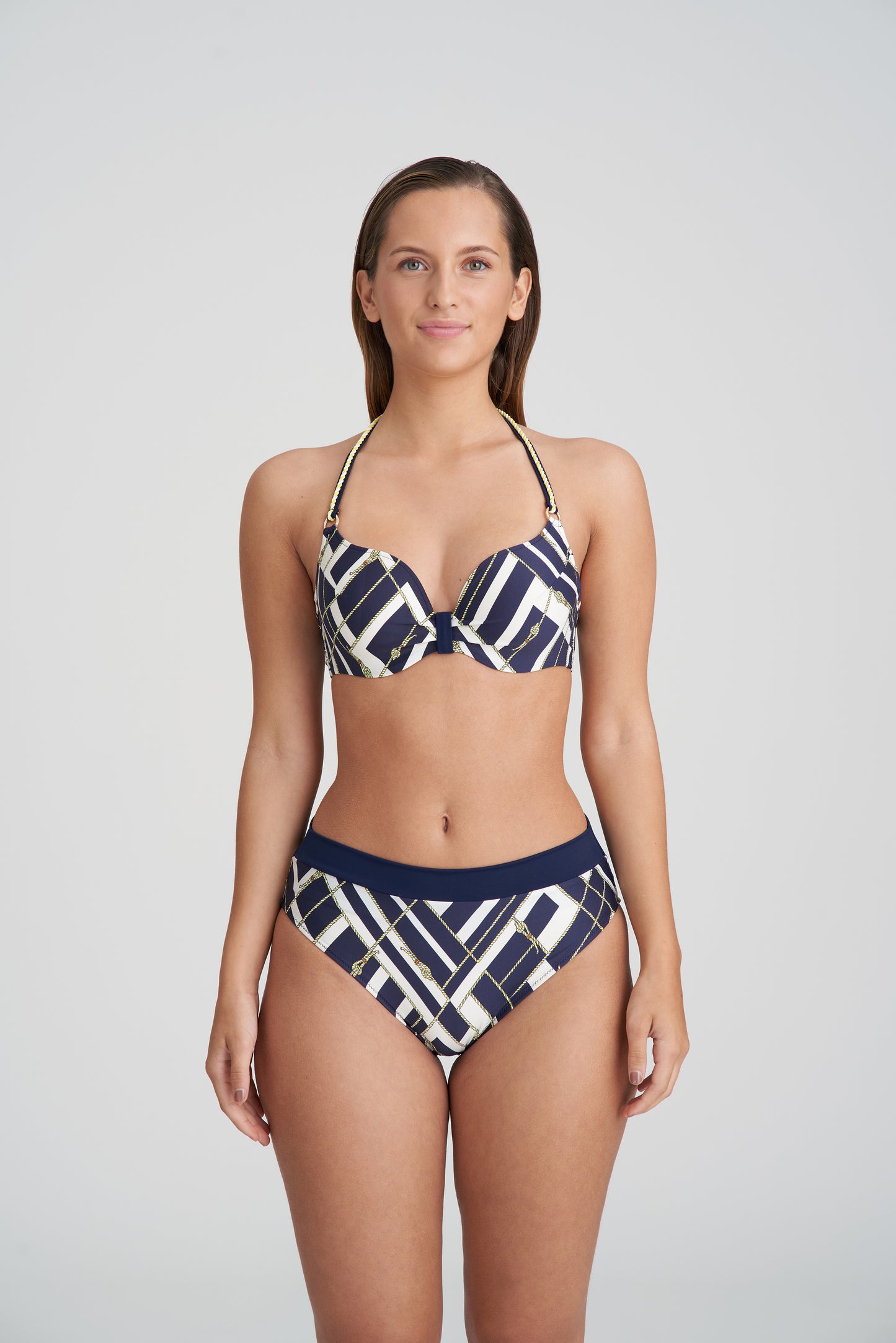 SARANJI Herzform Bikini unterlegt (Majestic Blue)