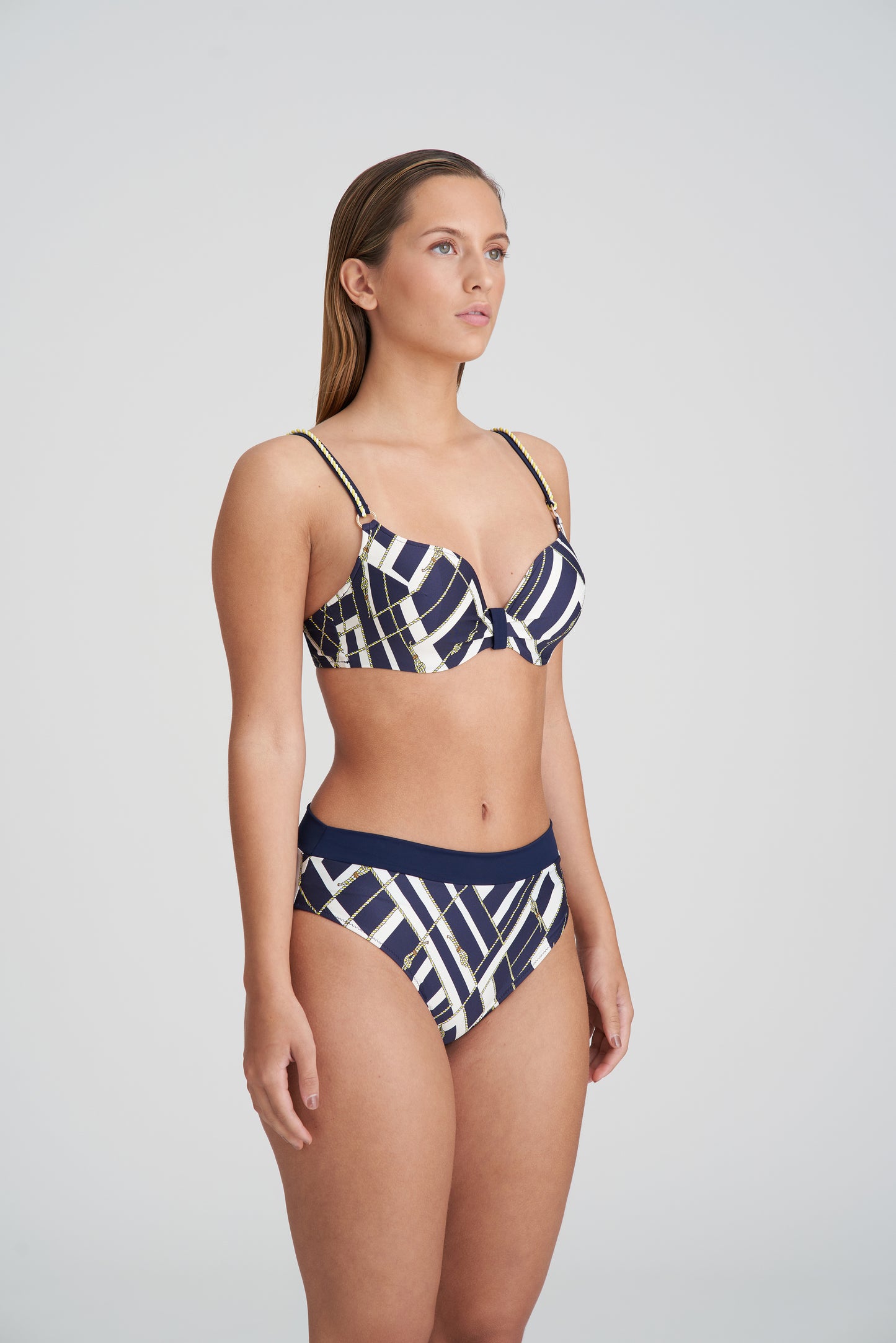 SARANJI Herzform Bikini unterlegt (Majestic Blue)