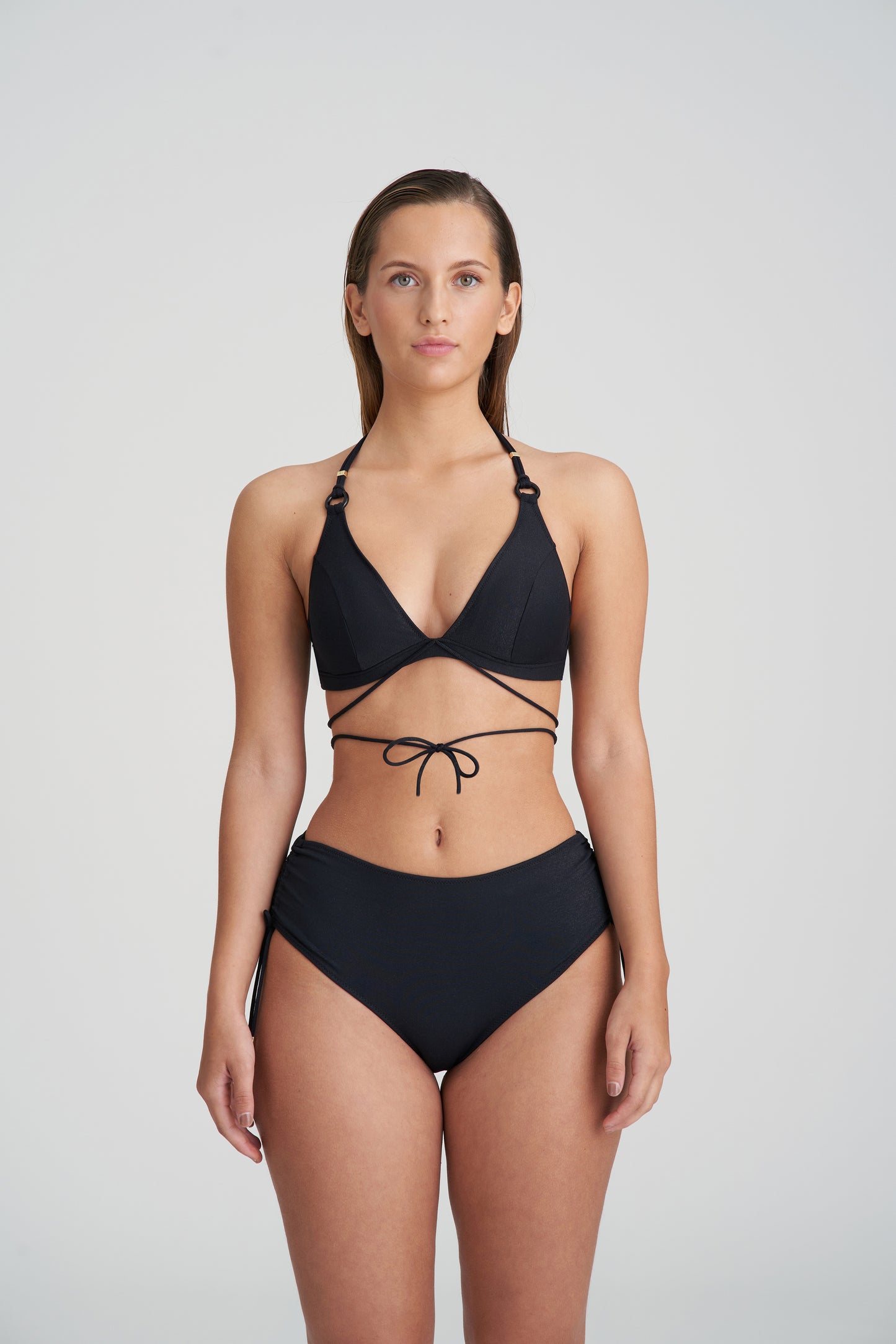DAHU Triangel Bikini-Top (Schwarz)