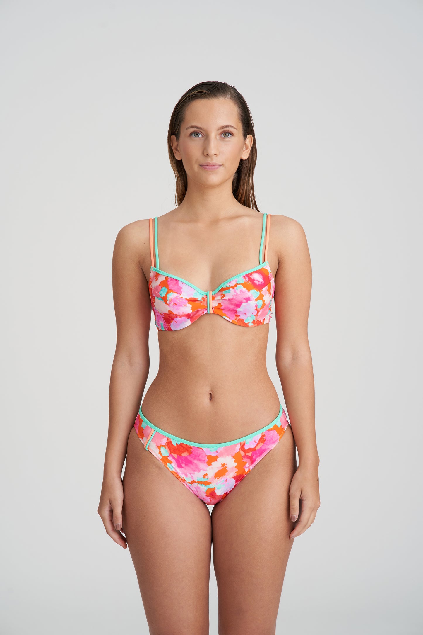 APOLLONIS Vollschalen Bikini Top (Neon Sunset)