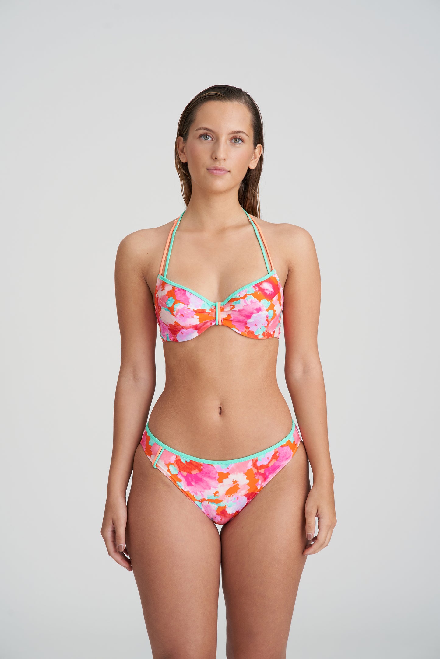 APOLLONIS Vollschalen Bikini Top (Neon Sunset)