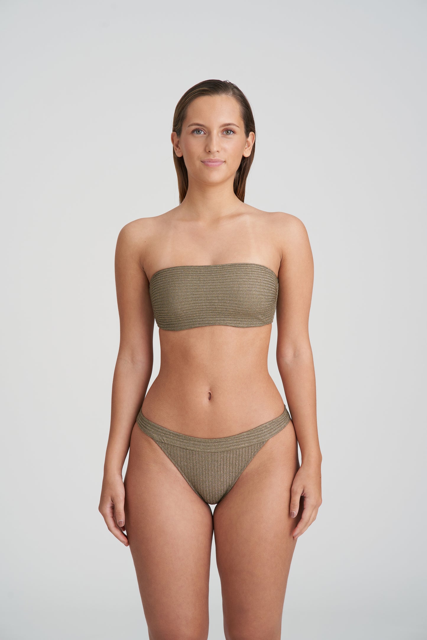 TINJIS Bikini-Slip (Golden Olive)