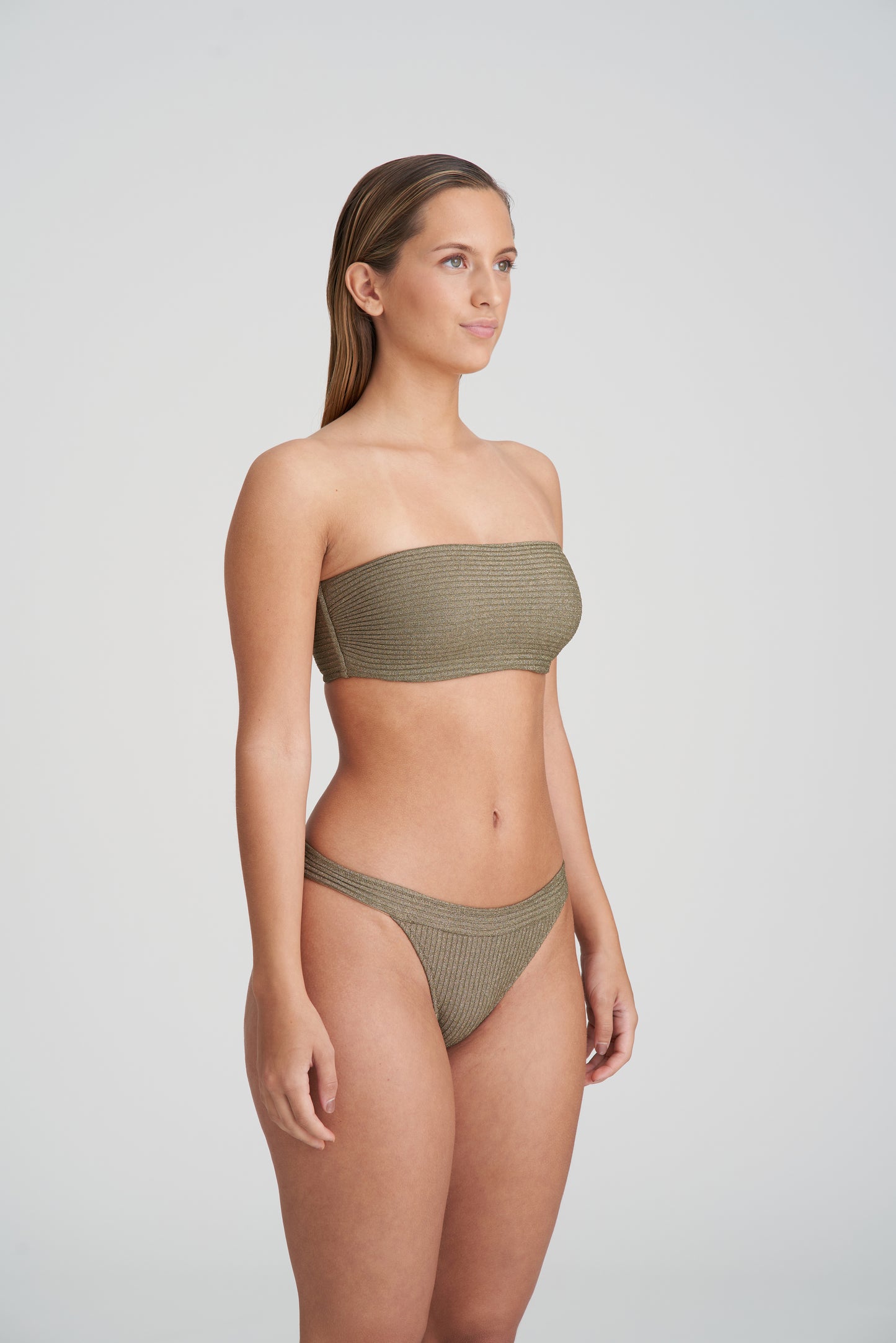 TINJIS Bikini-Slip (Golden Olive)