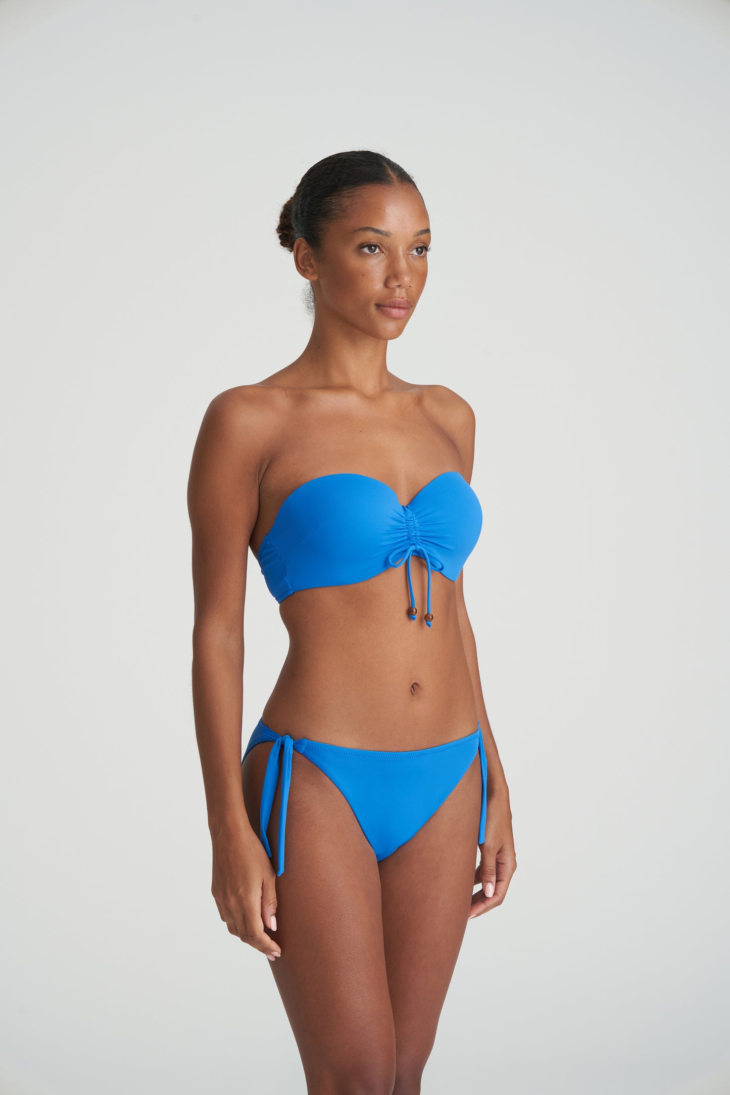 FLIDAIS Bikini Hüftslip mit Schnüren (Mistral Blau)