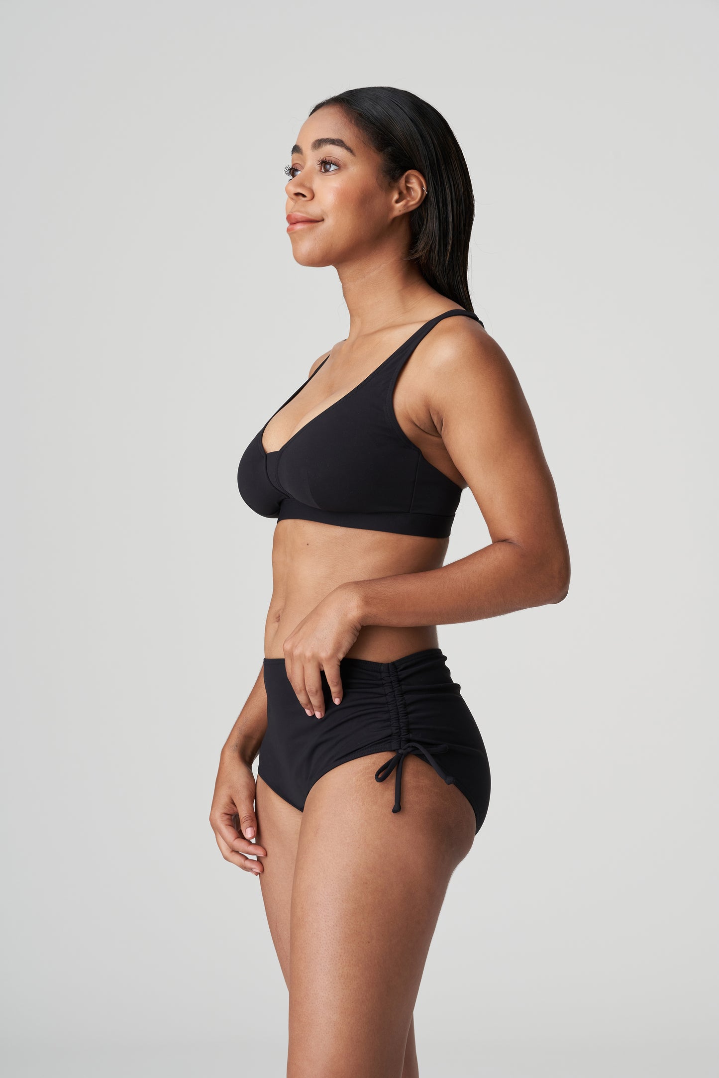 HOLIDAY Bikini Taillenslip (Schwarz)