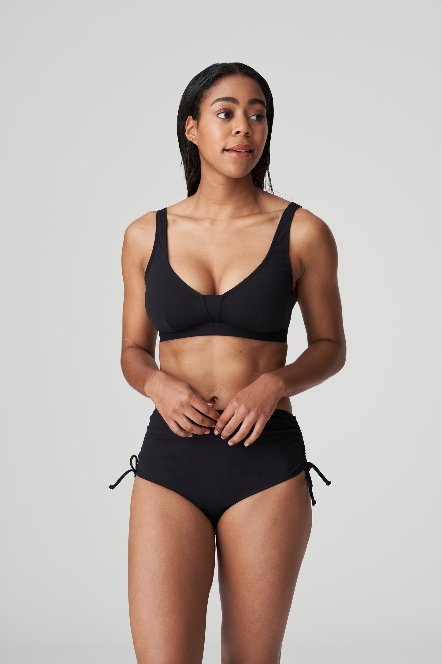 HOLIDAY Bikini Taillenslip (Schwarz)
