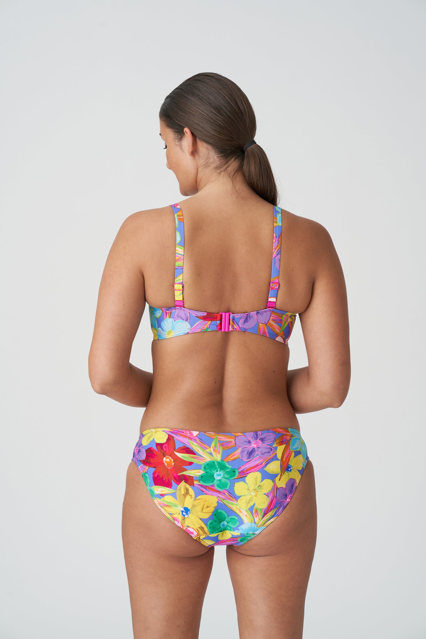 SAZAN Unterlegter Bikini Balconette (Blue Bloom)